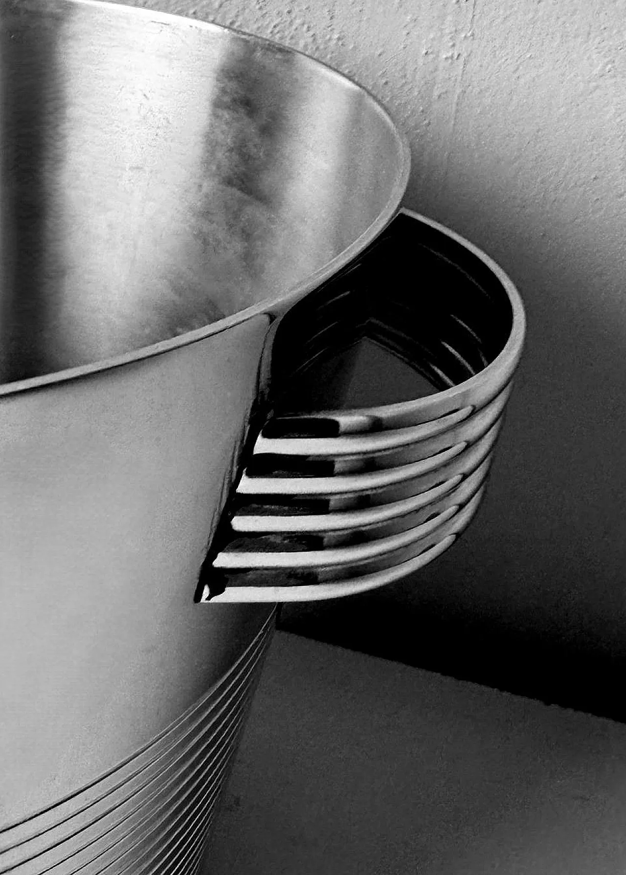 Stainless steel champagne bucket, 1950s 13