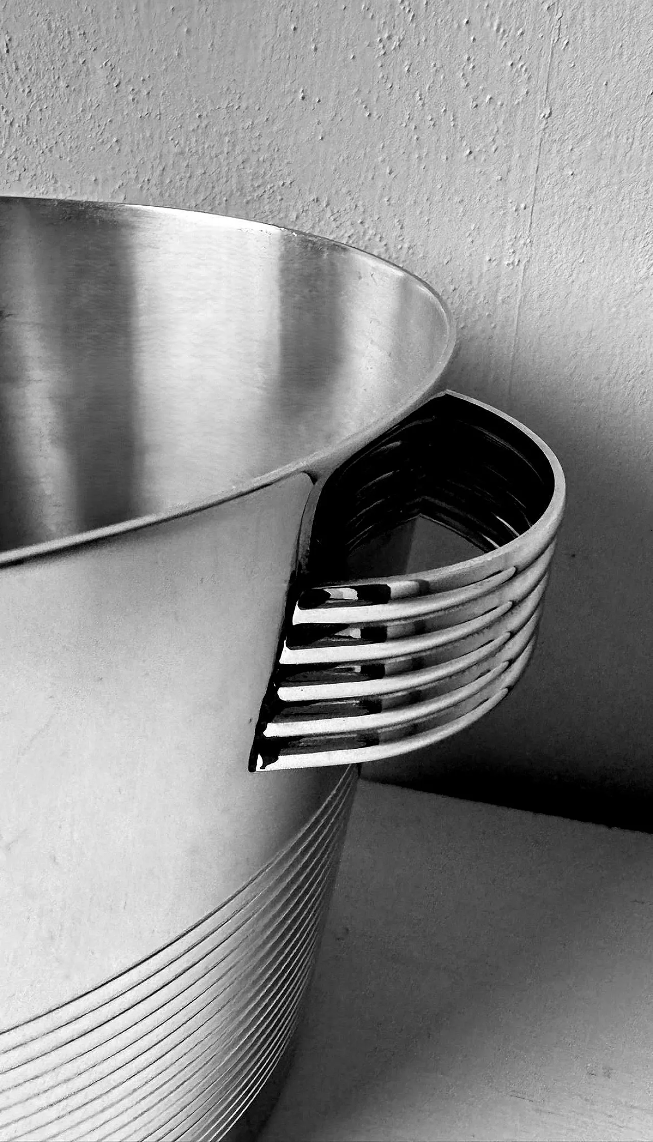 Stainless steel champagne bucket, 1950s 15