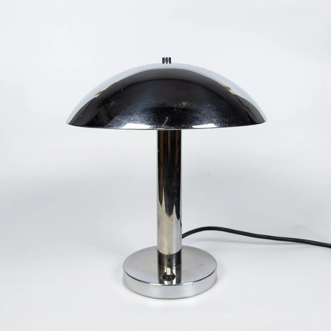 Bauhaus chrome lamp by Miroslav Prokop for Napako, 1930s 2