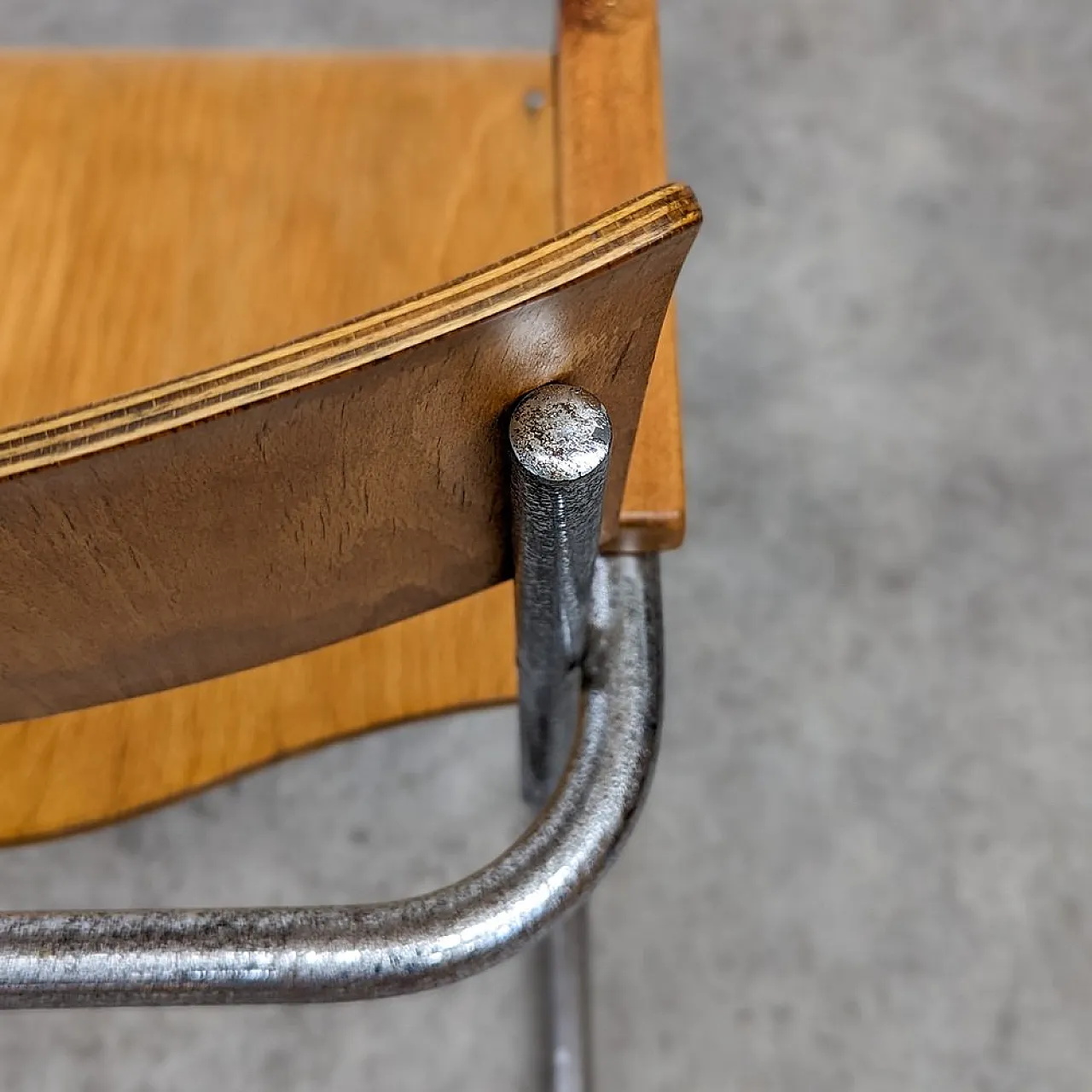 Pair of chairs by Marcel Breuers Thonet for Samal & Co., 1930s 11