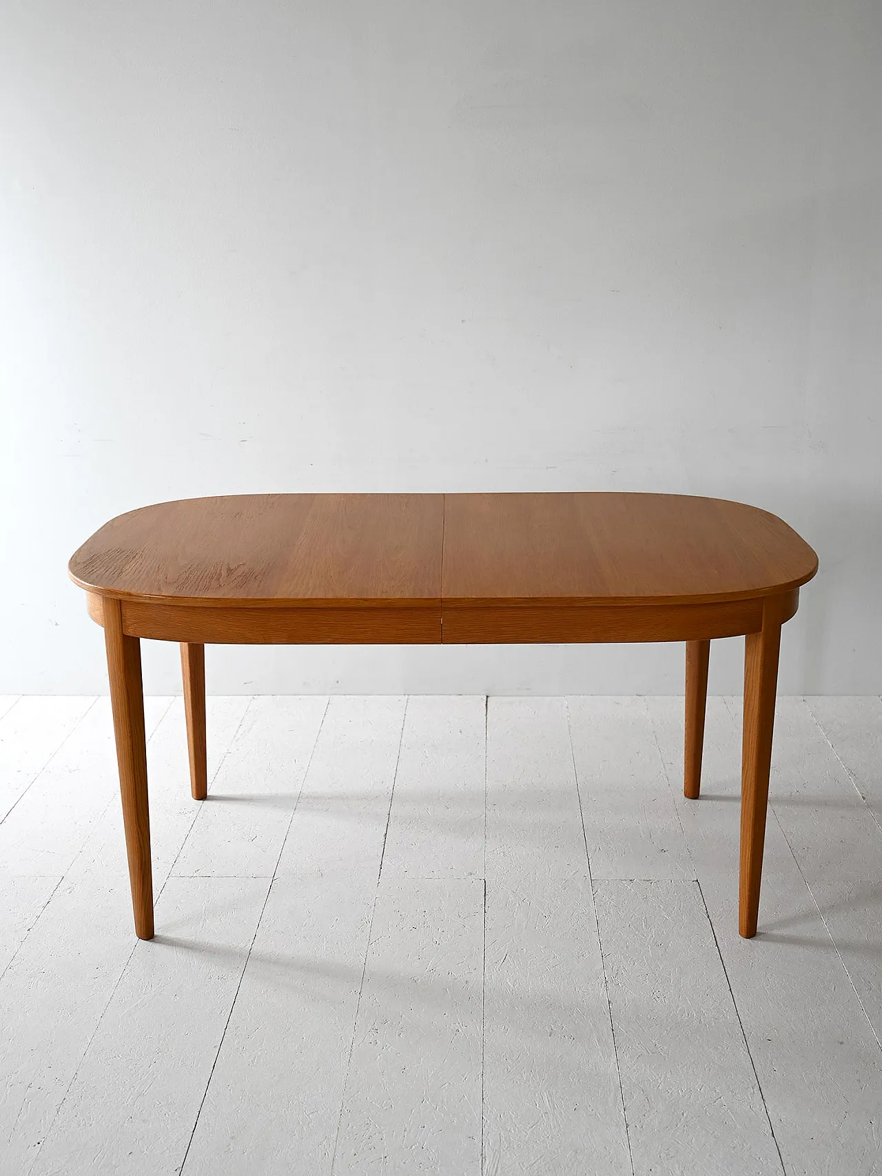 Malmsten dining table in oak, 60s 4