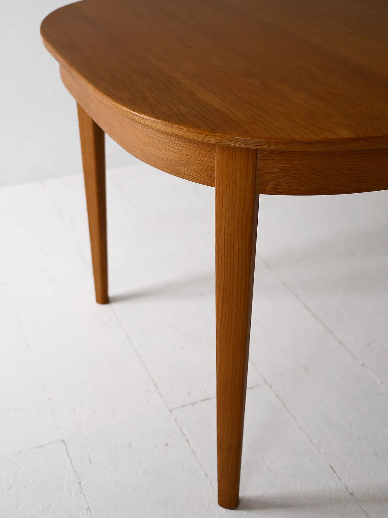 Malmsten dining table in oak, 60s 6