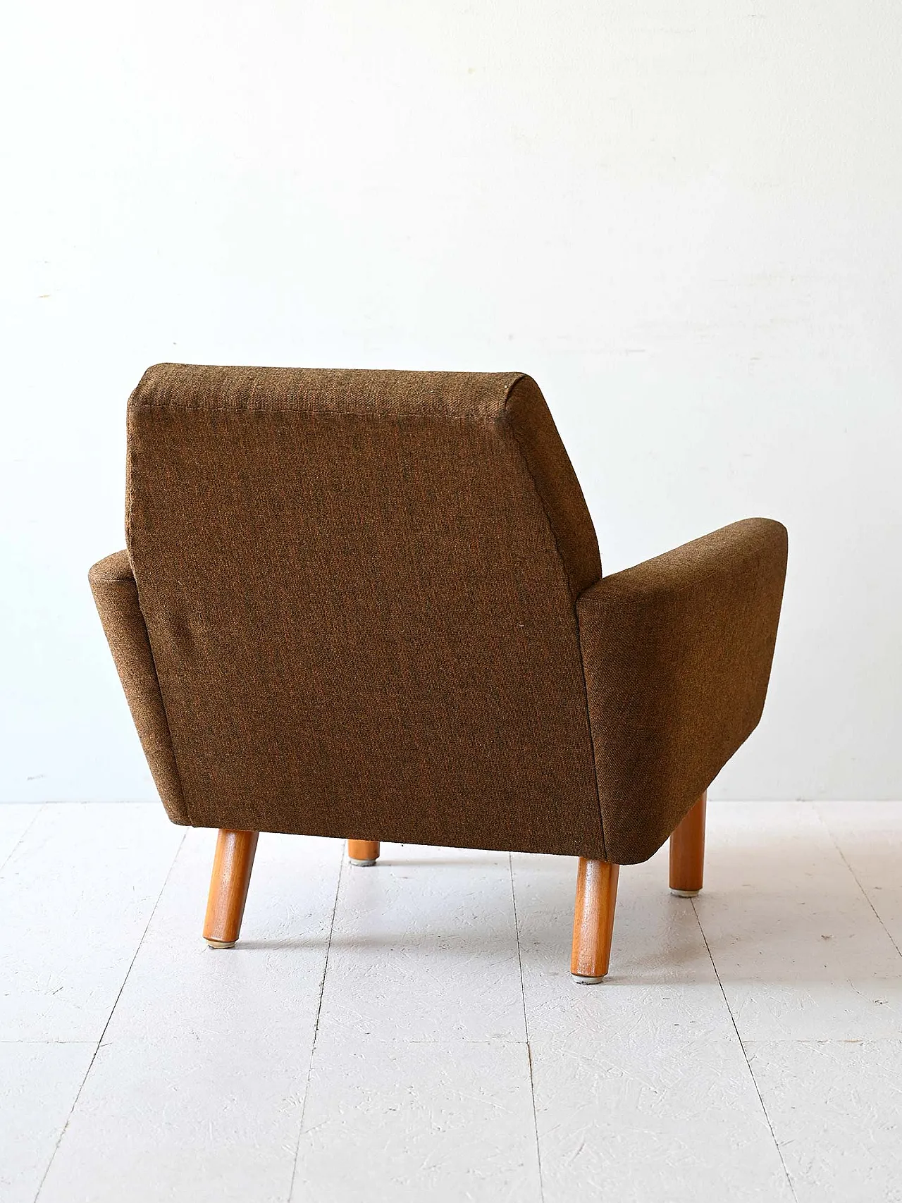 60s armchair with original fabric 3