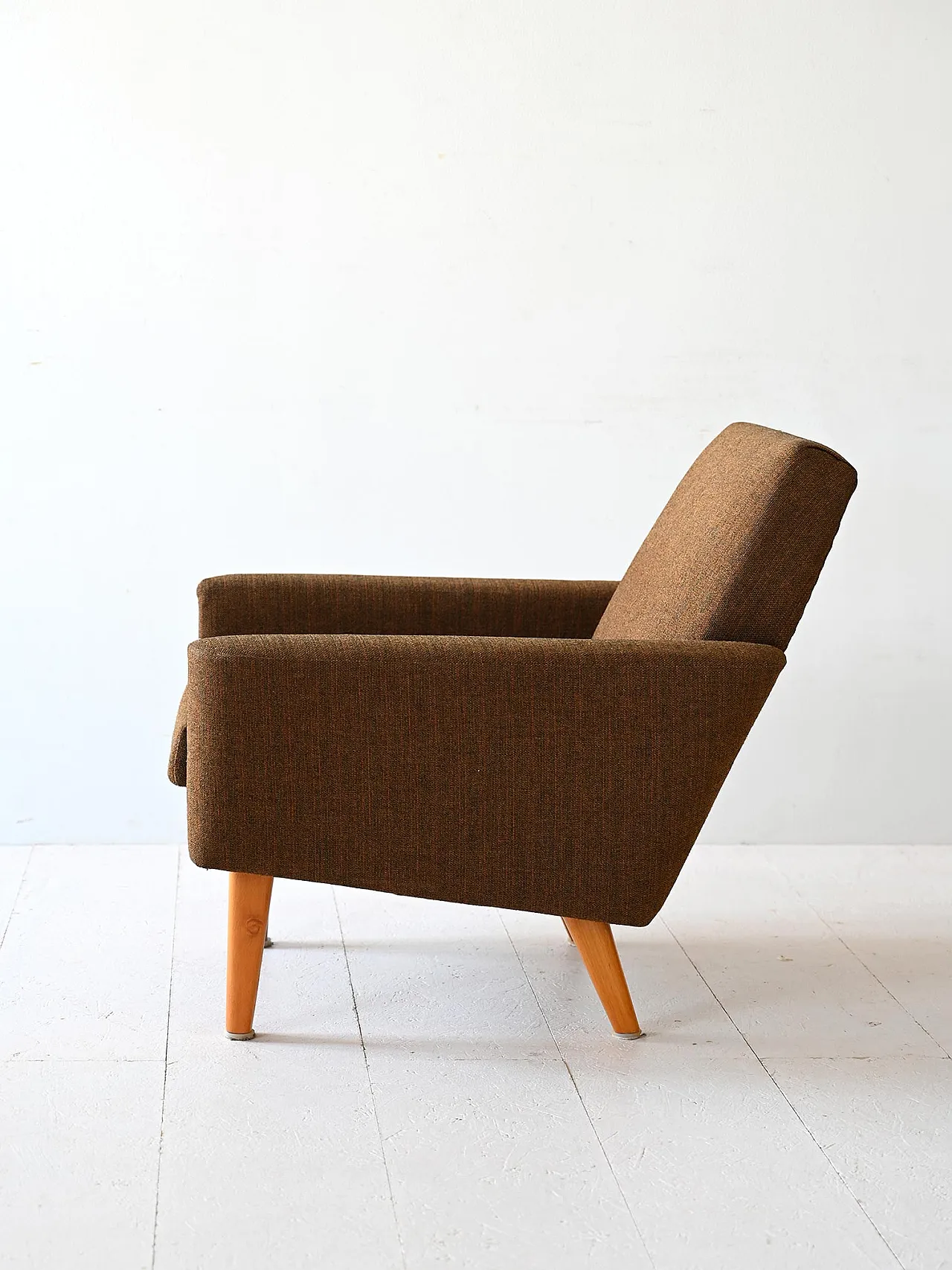 60s armchair with original fabric 4