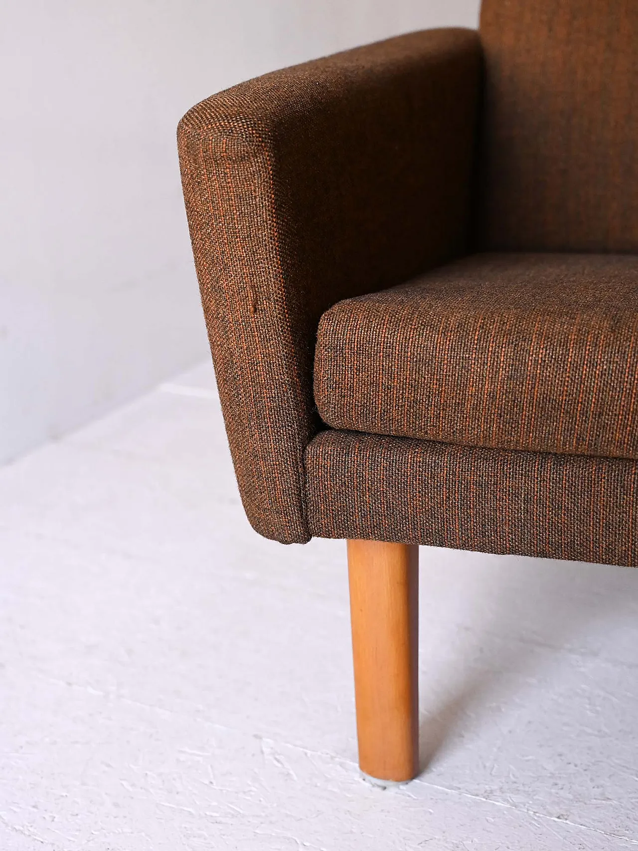 60s armchair with original fabric 8