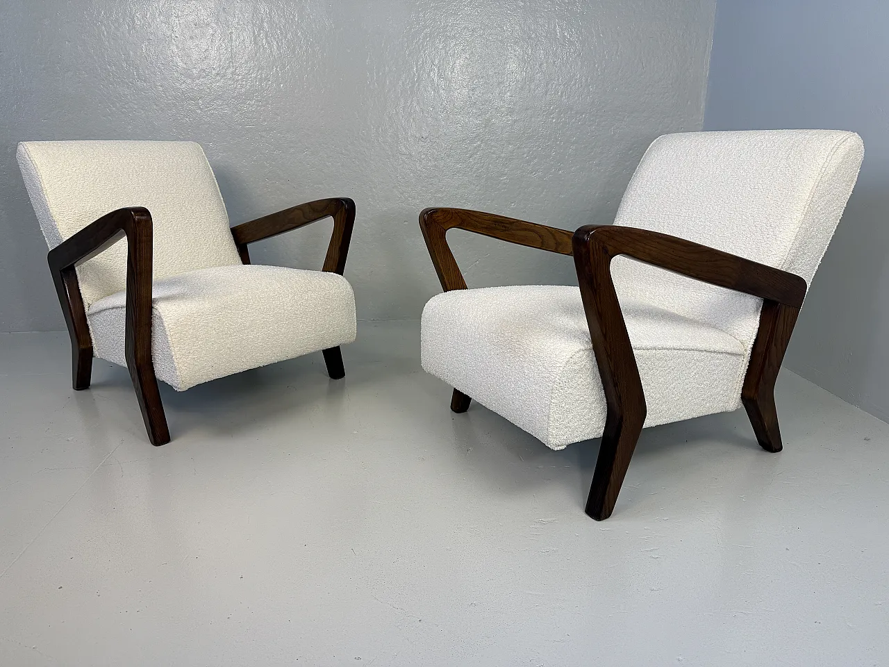 Pair of armchairs by Giò Ponti, 50s 1