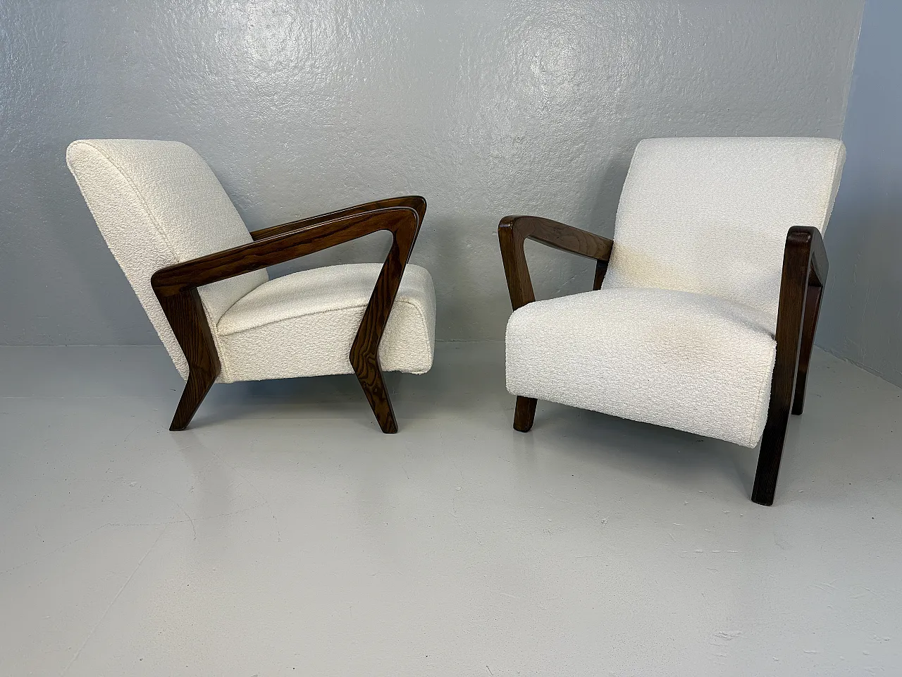 Pair of armchairs by Giò Ponti, 50s 2