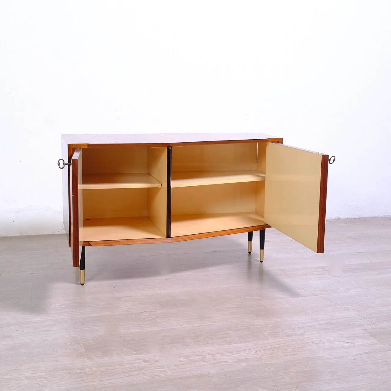 Dassi style TV cabinet with legs, mid 20th century 9