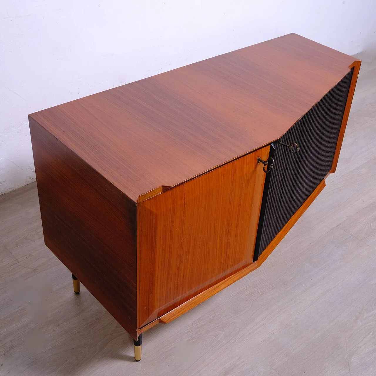 Dassi style TV cabinet with legs, mid 20th century 13