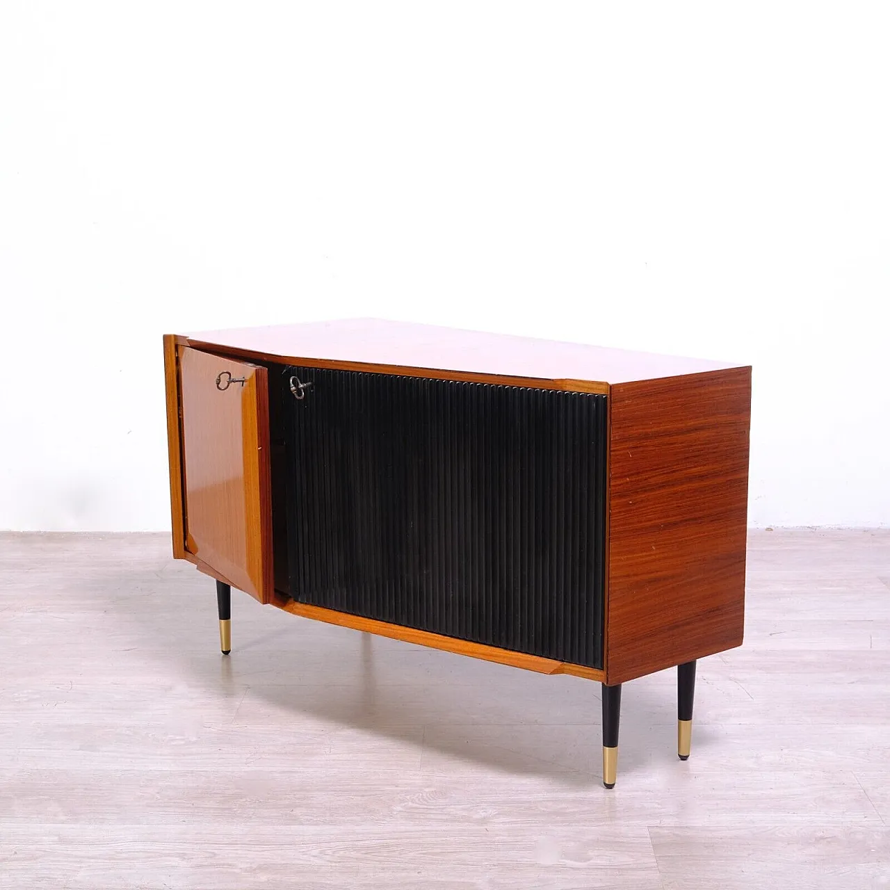 Dassi style TV cabinet with legs, mid 20th century 14