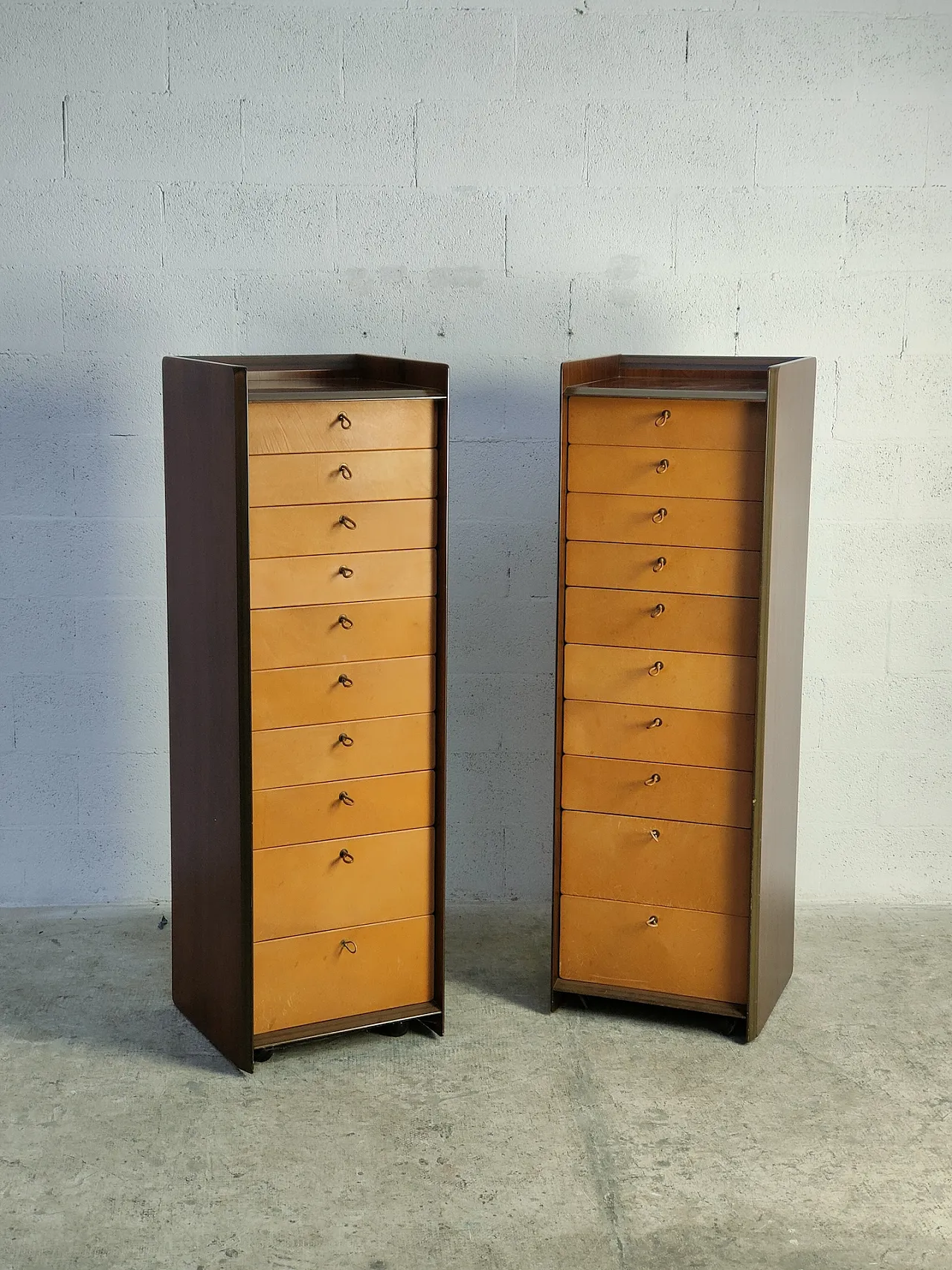 Artona chest of drawers by Afra & Tobia Scarpa For Maxalto, 1970s 3