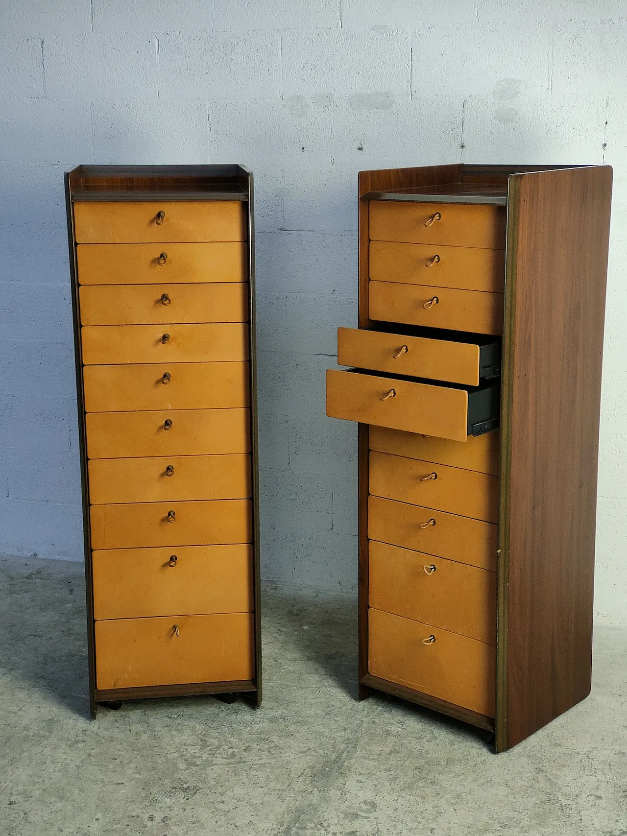 Artona chest of drawers by Afra & Tobia Scarpa For Maxalto, 1970s 4