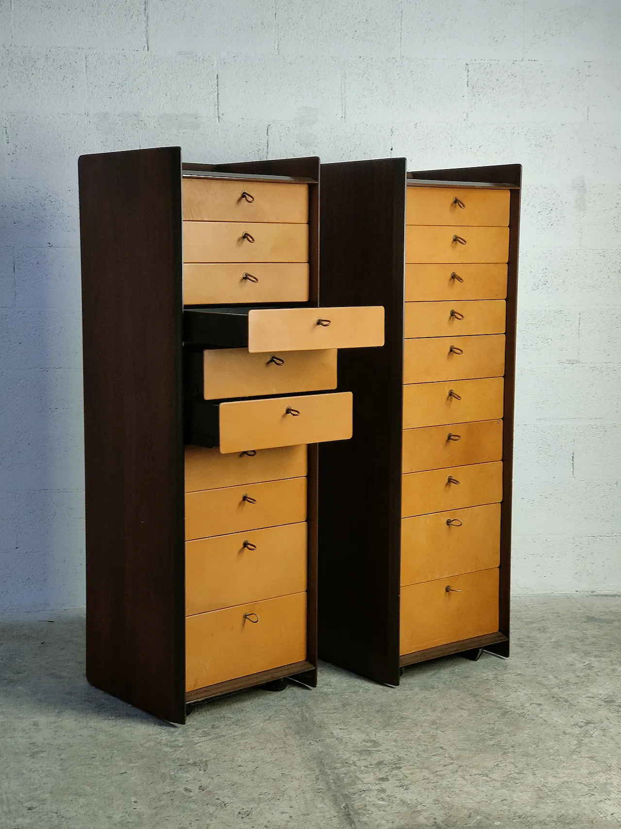 Artona chest of drawers by Afra & Tobia Scarpa For Maxalto, 1970s 9