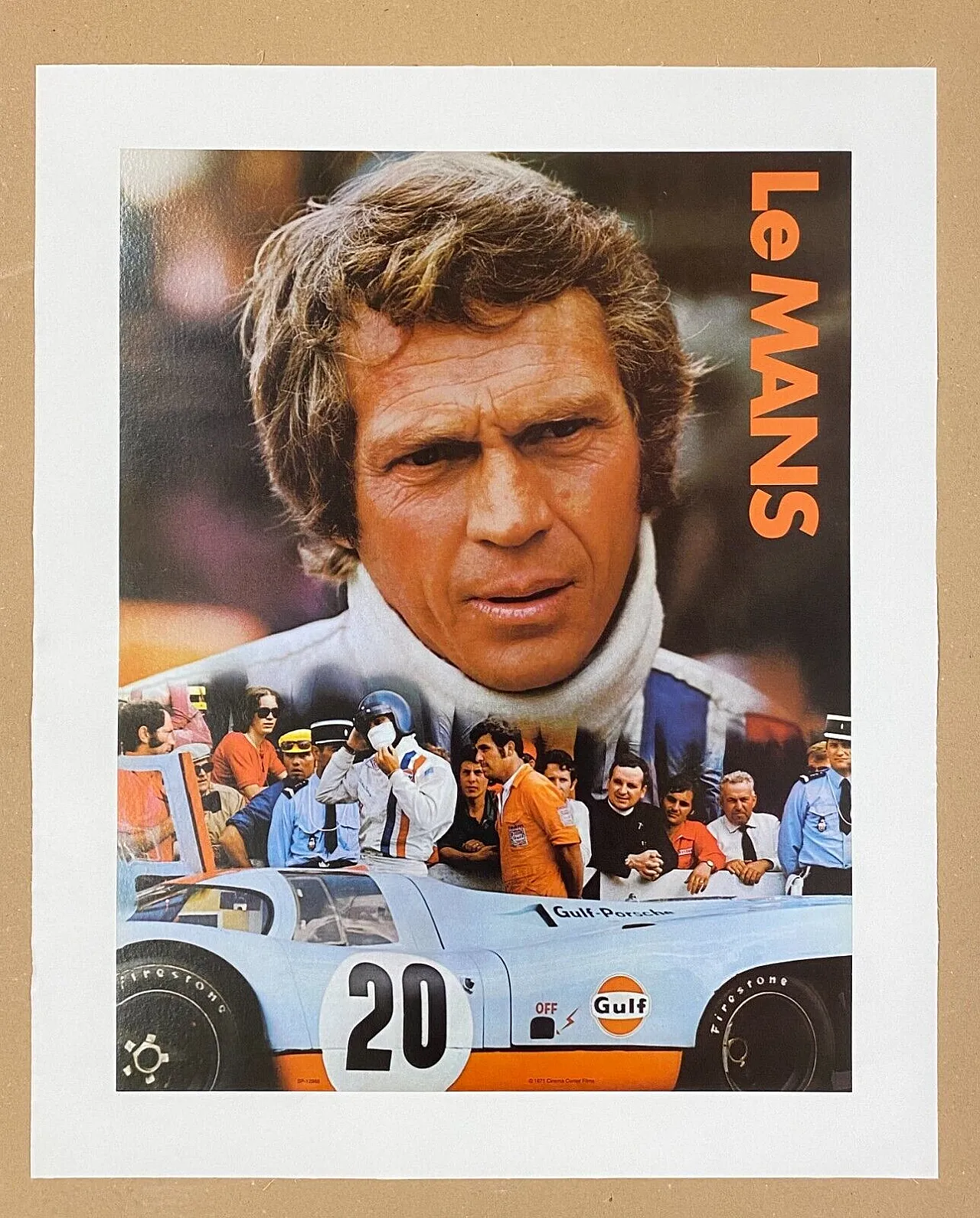 Anonymous, 1971 - LE MANS, Steve McQueen - Original Linen Backed Poster 2