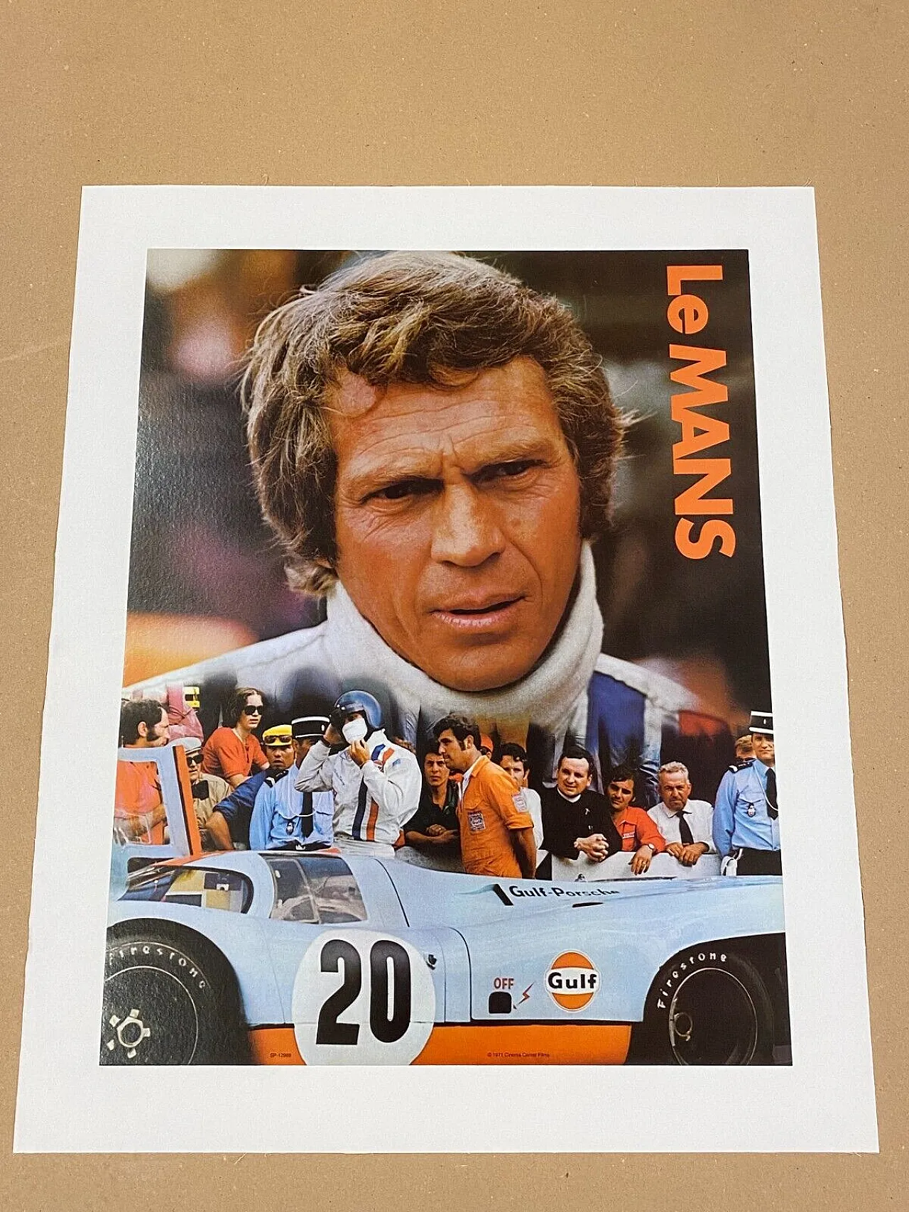 Anonymous, 1971 - LE MANS, Steve McQueen - Original Linen Backed Poster 3