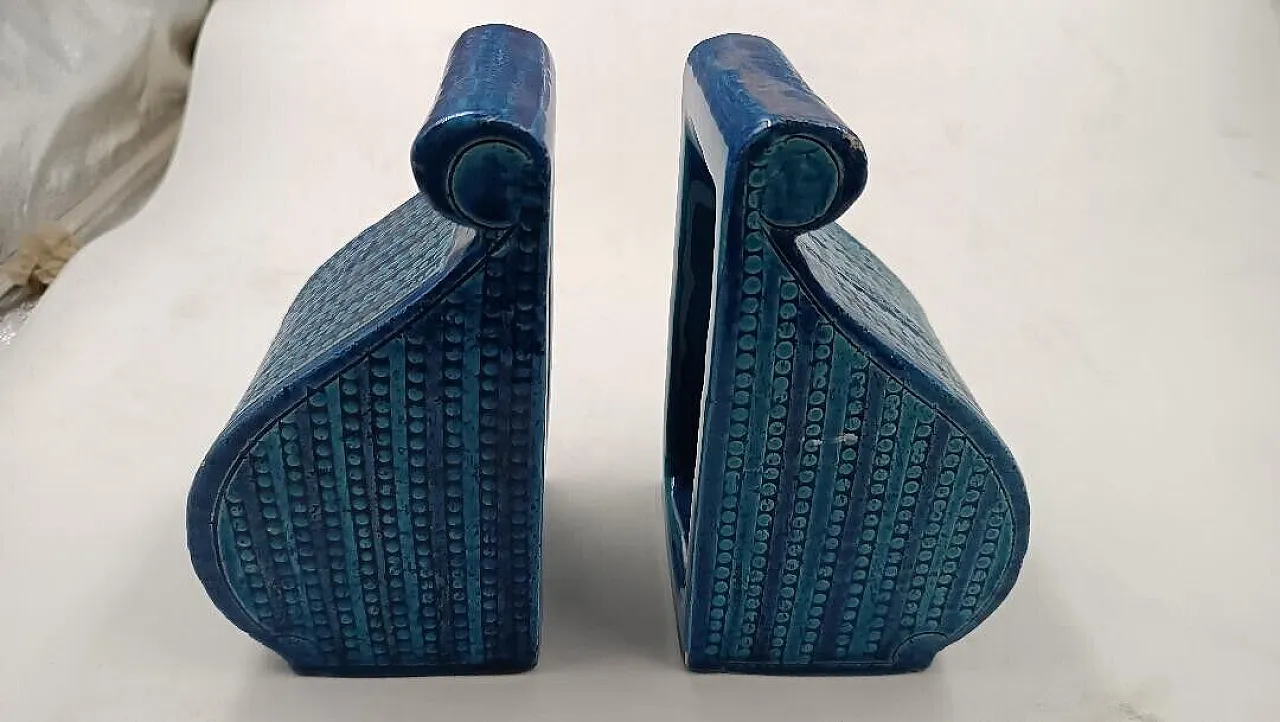 Bitossi Londi ceramic bookends, 1970s 2