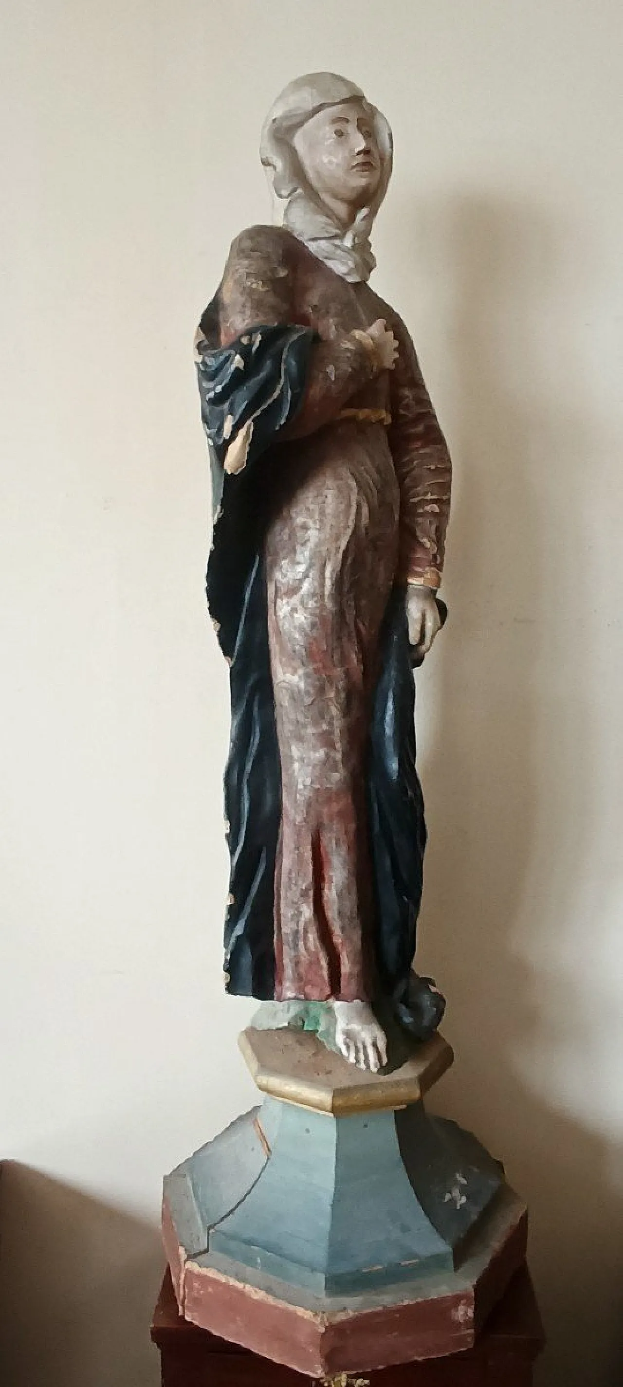 Polychrome wood sculpture, 17th century 2