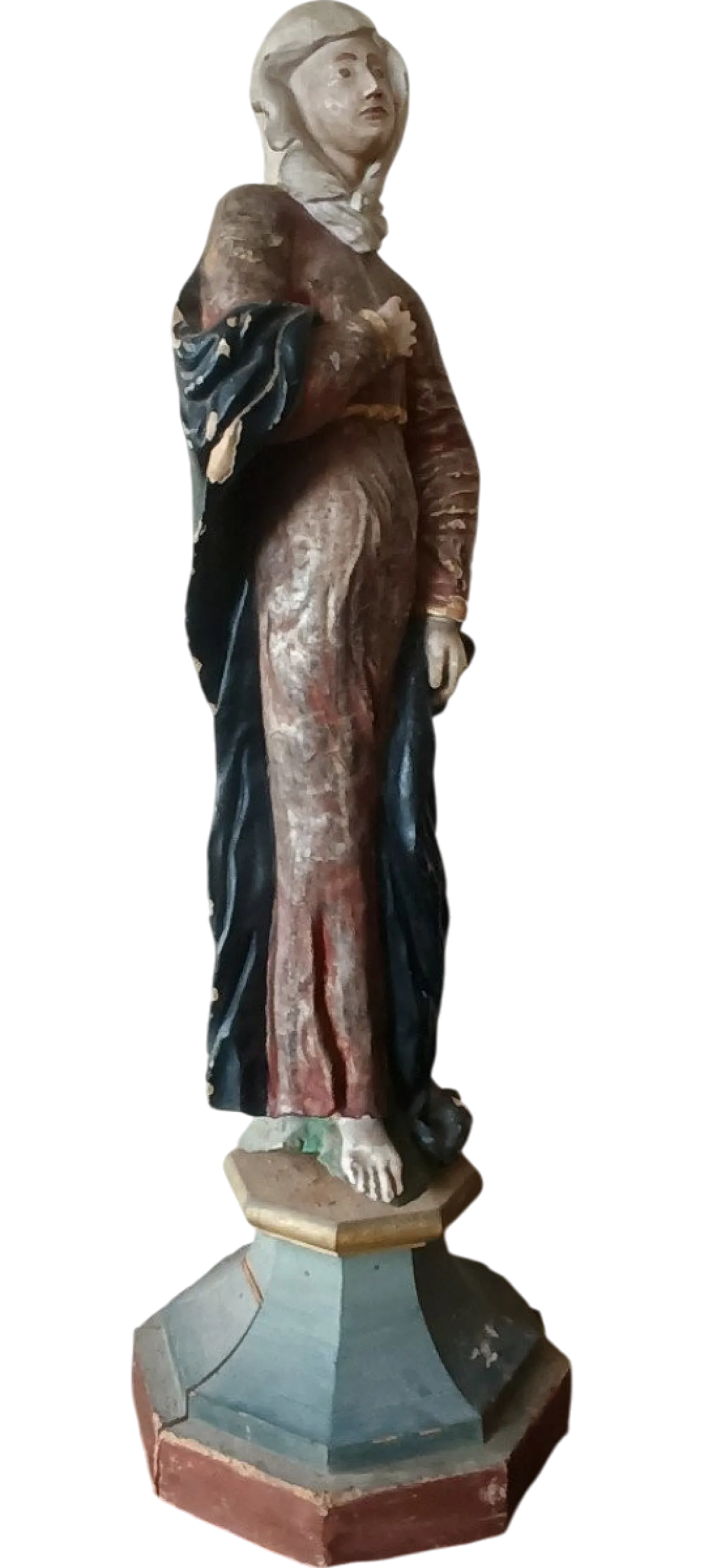 Polychrome wood sculpture, 17th century 9