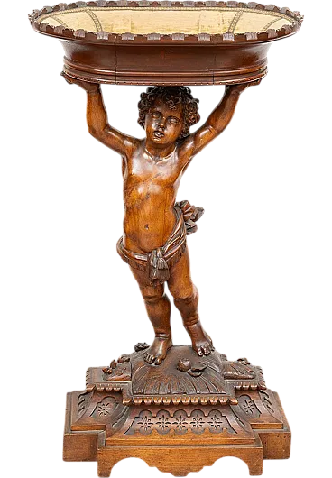 Roman florker in sculpted wood, early 19th century