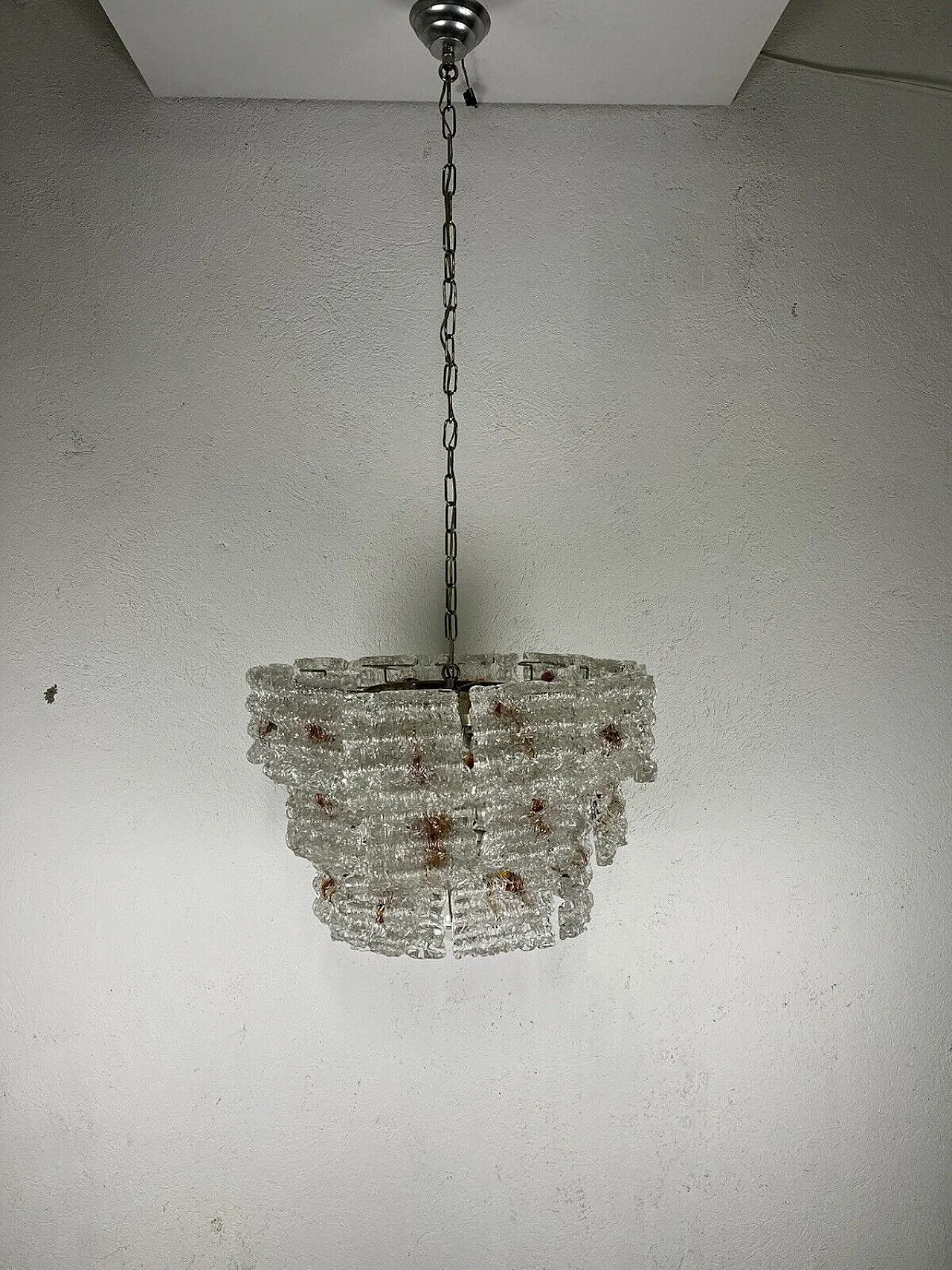 Murano glass chandelier by Toni Zuccheri, 1960s 10