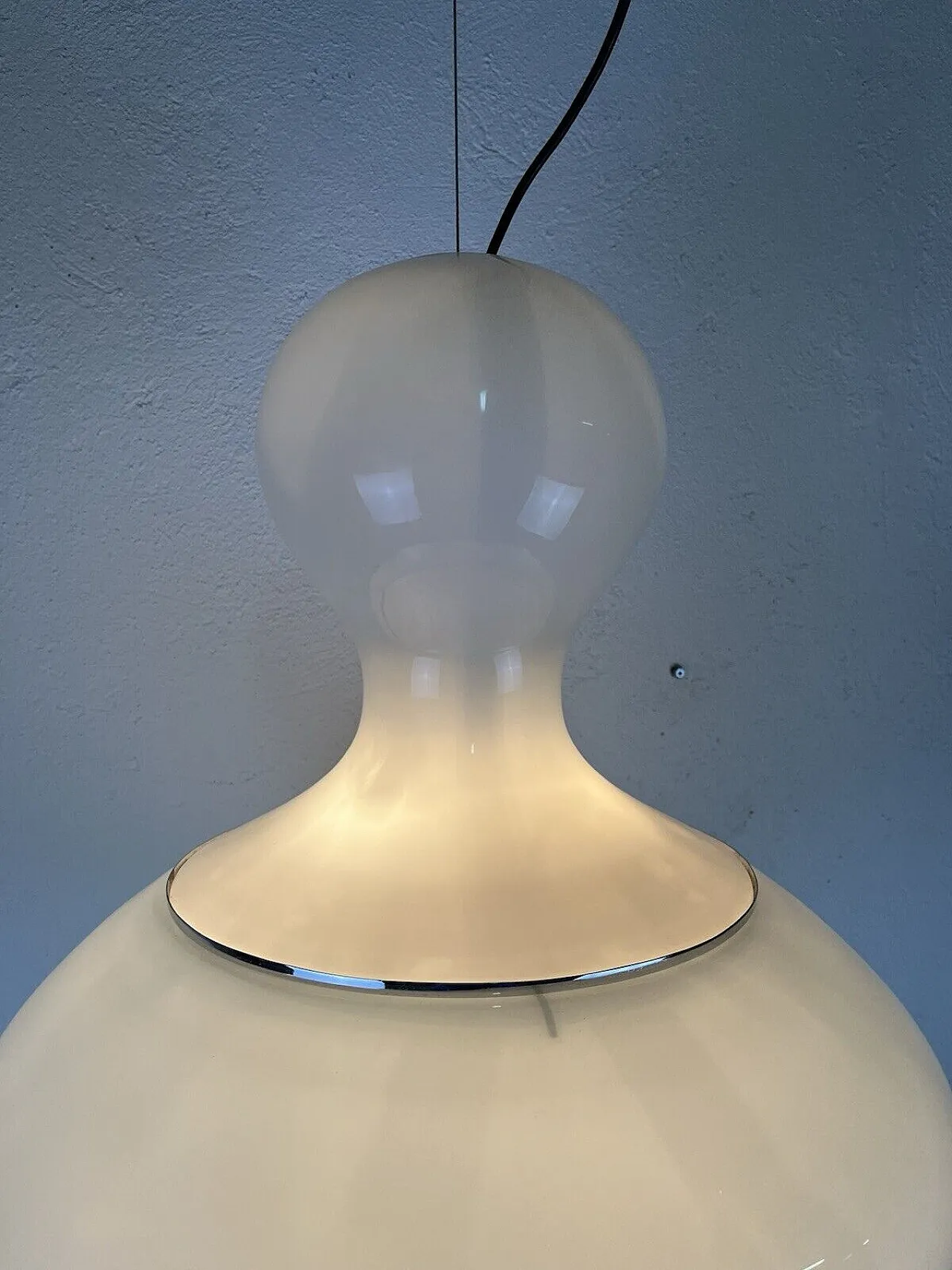 Lampadario in vetro di Murano di Carlo Nason per Mazzega, anni '60 4