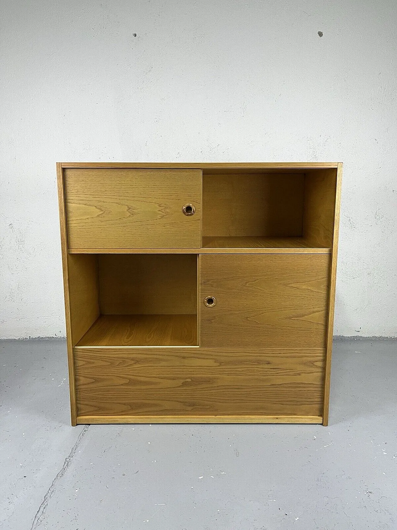 Wooden bookcase, 1970s 1