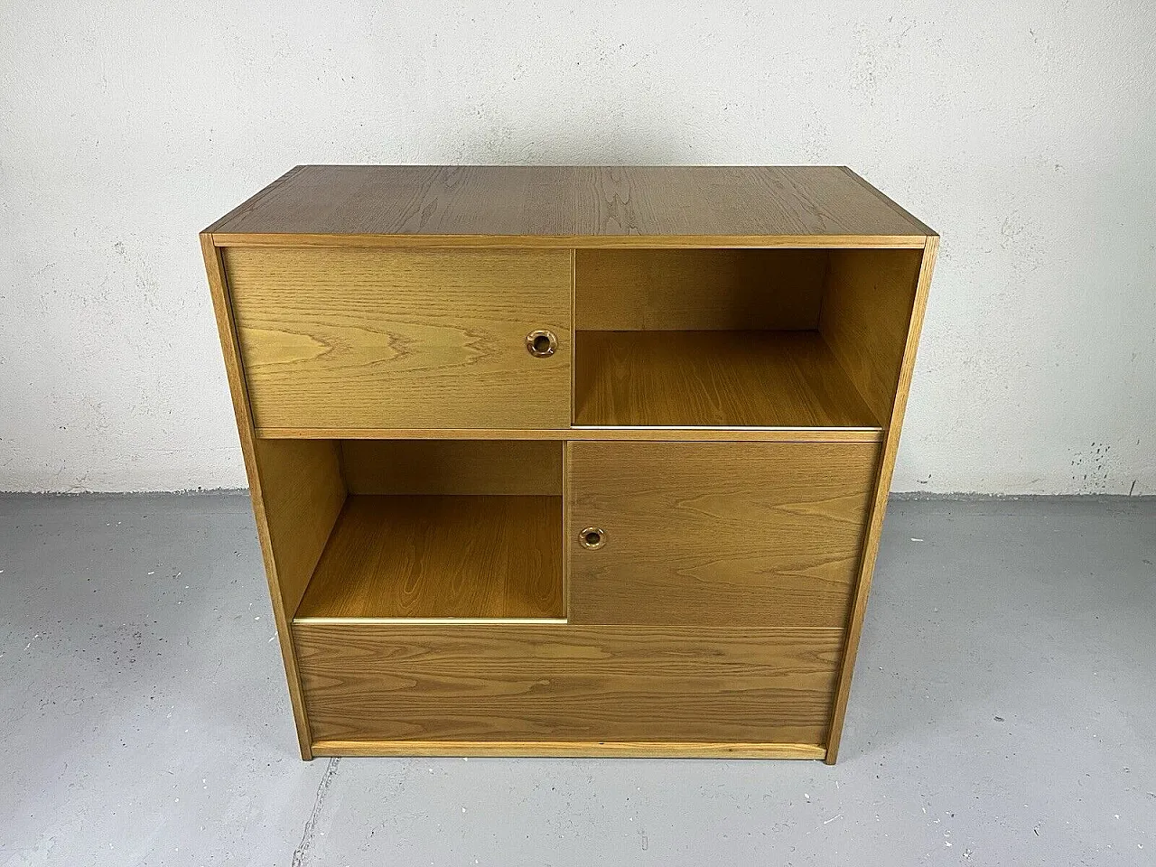 Wooden bookcase, 1970s 2