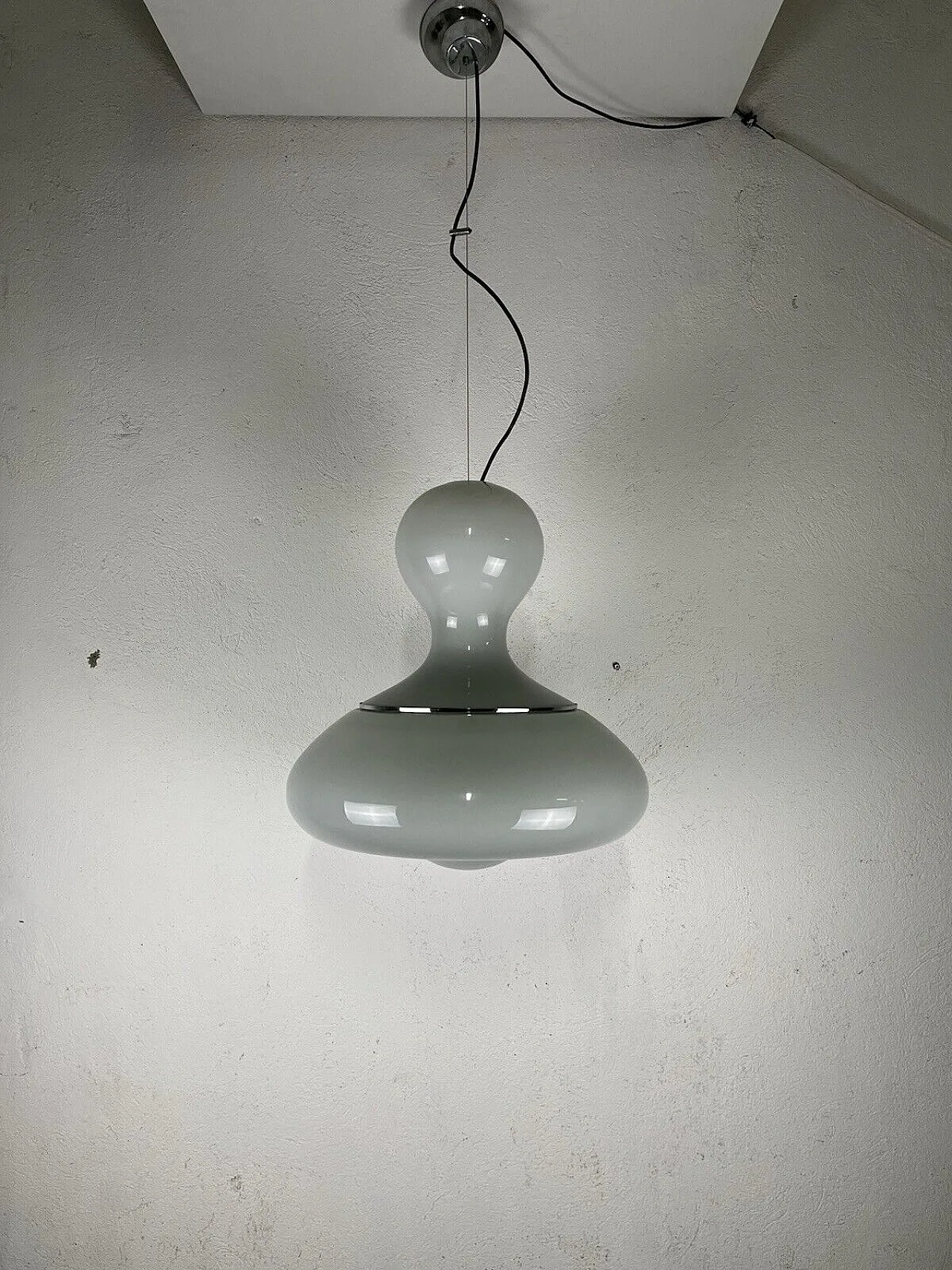 Lampadario in vetro di Murano di Carlo Nason per Mazzega, anni '60 12