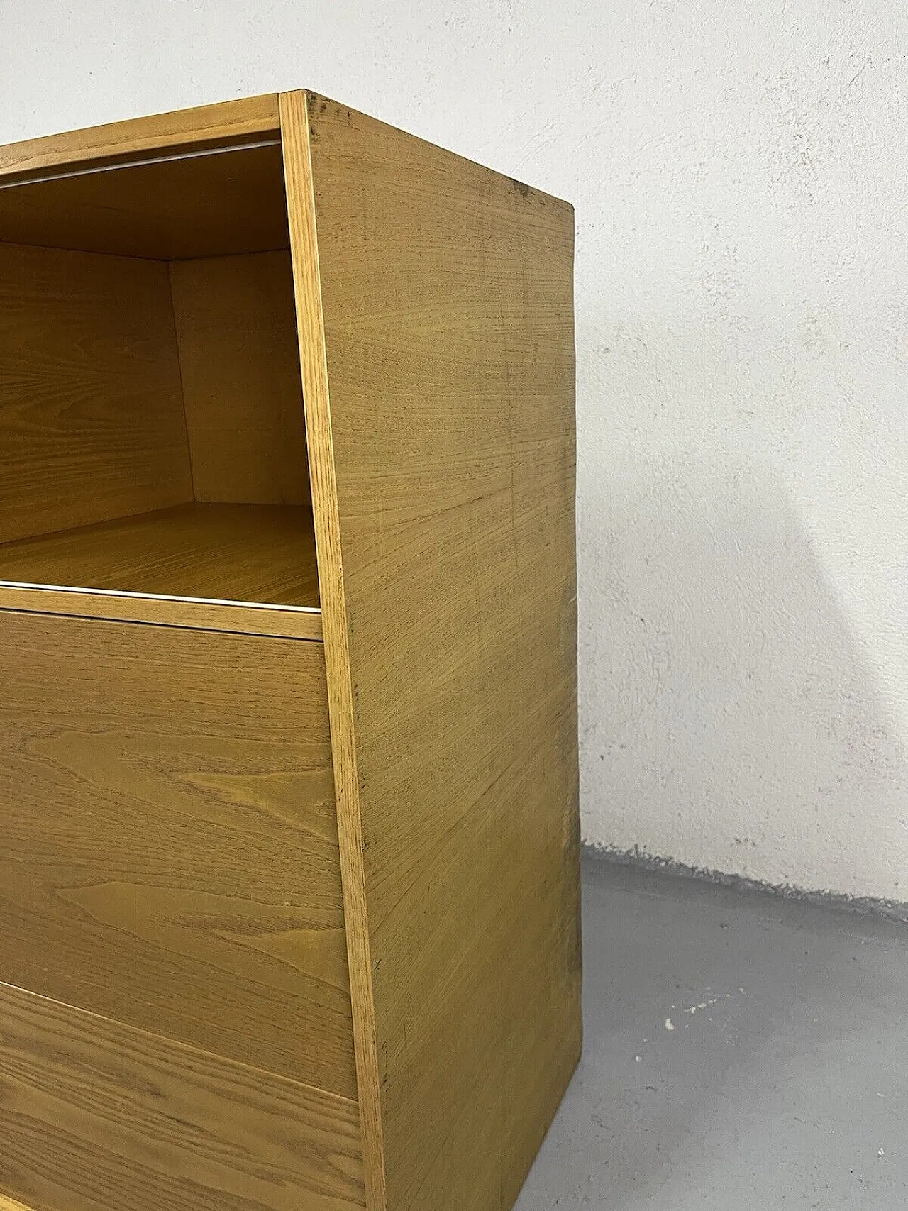 Wooden bookcase, 1970s 9