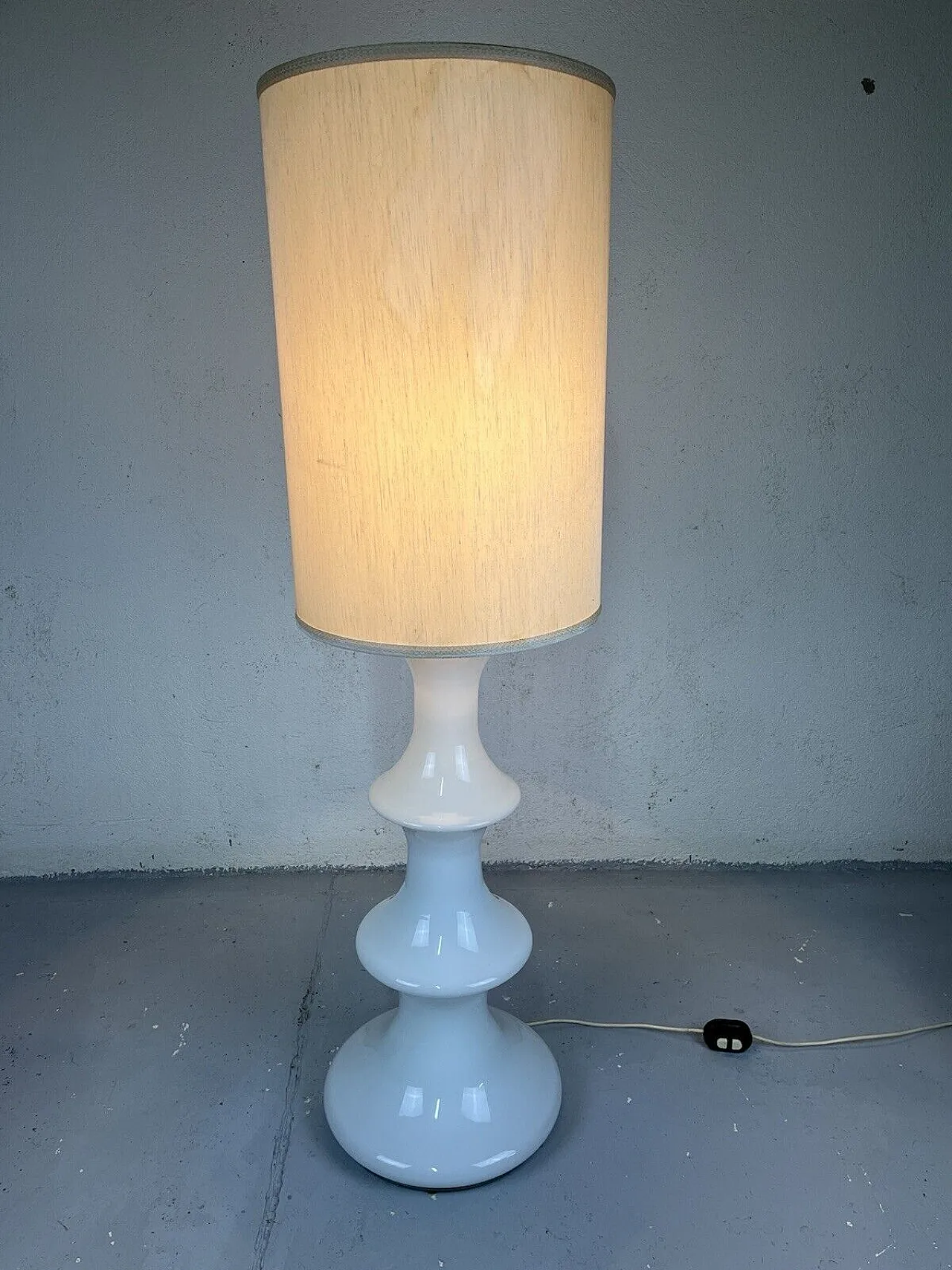 Murano glass floor lamp by Mazzega, 1960s 6