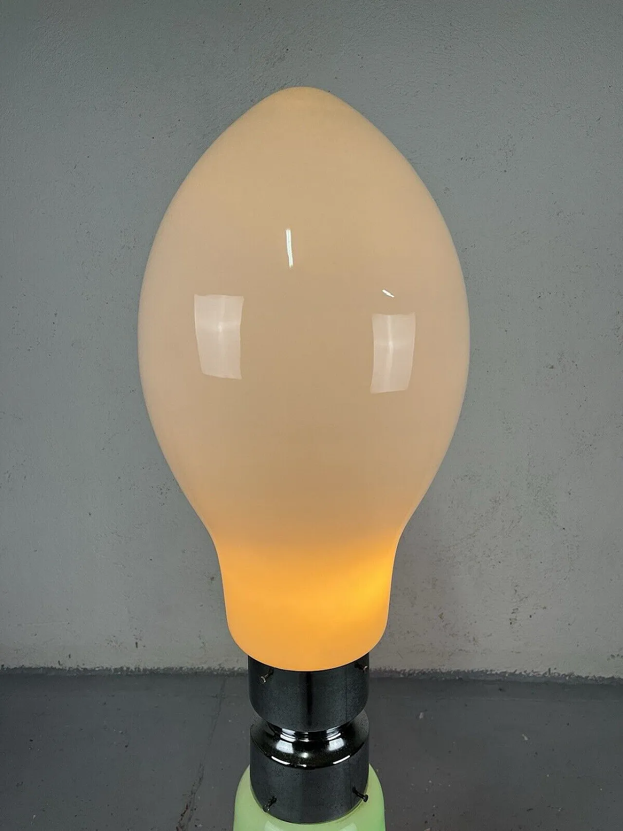 Birillo glass floor lamp by Nason for Mazzega, 1960s 9