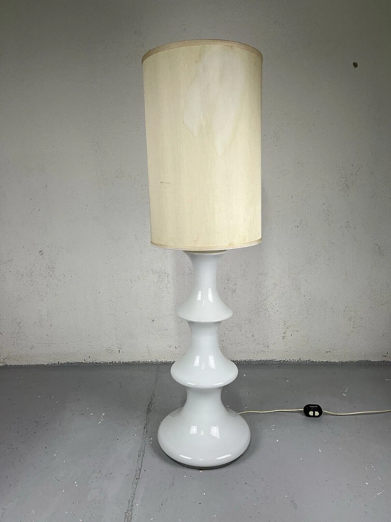 Murano glass floor lamp by Mazzega, 1960s 7