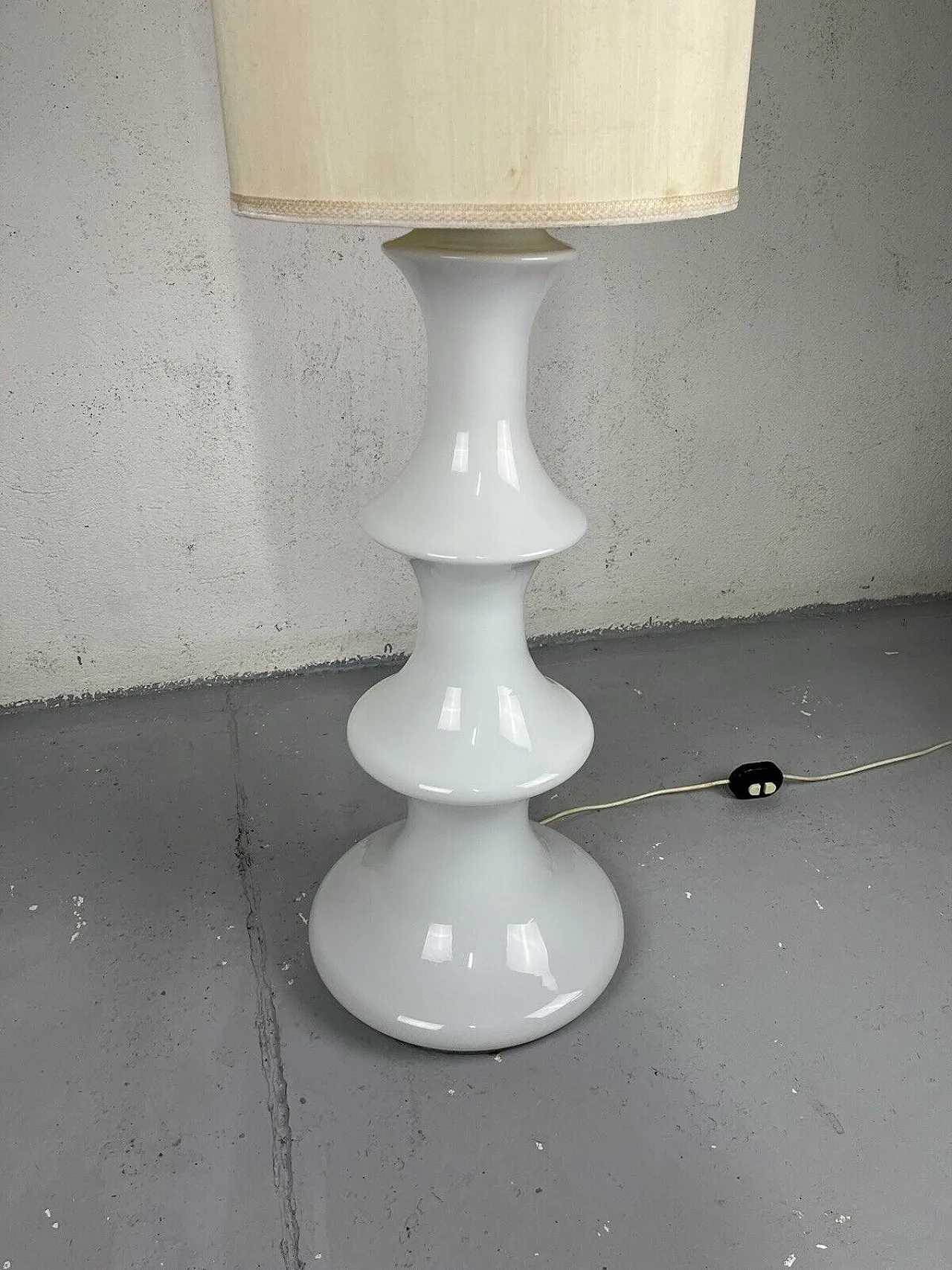 Murano glass floor lamp by Mazzega, 1960s 8