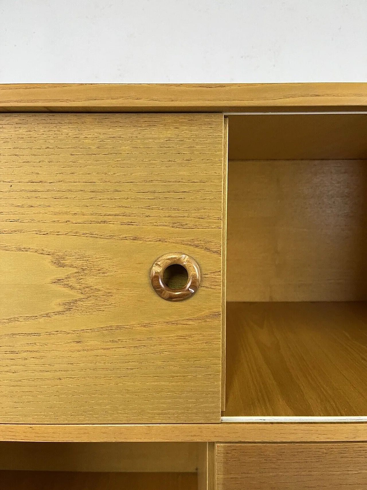 Wooden bookcase, 1970s 15