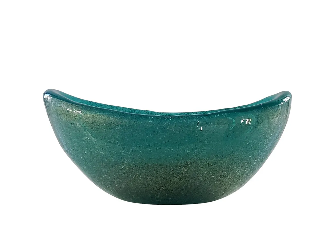 Murano glass bowl attributed to Archimede Seguso, 1950s 2