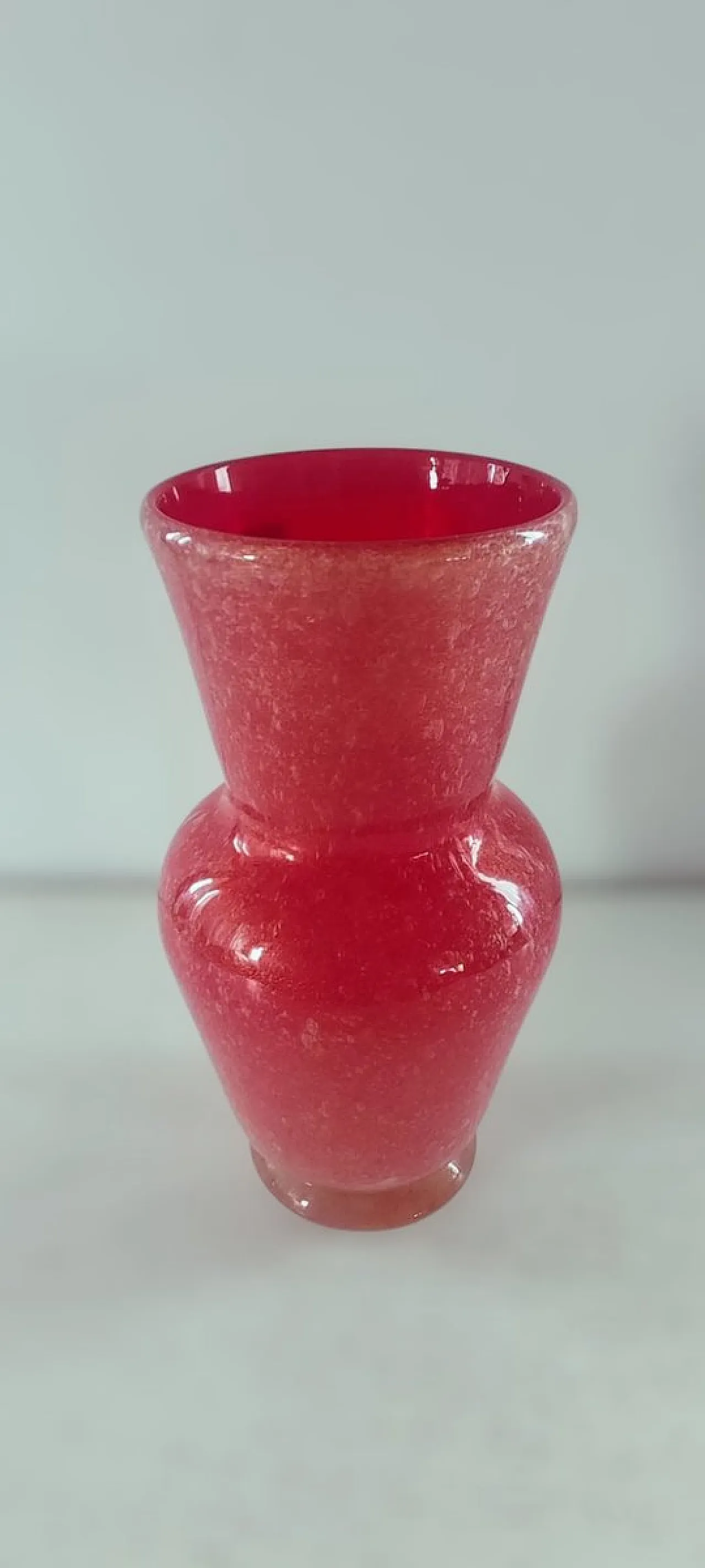 Murano glass vase attributed to Archimede Seguso, 1950s 3