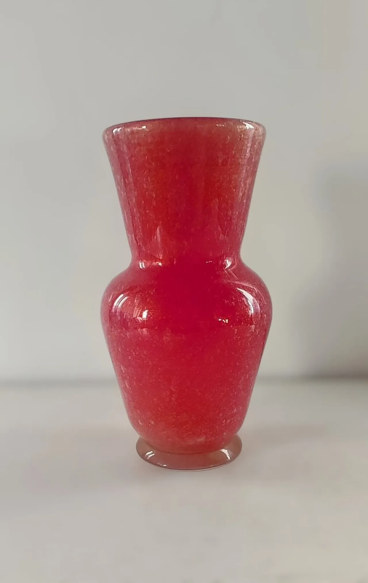 Murano glass vase attributed to Archimede Seguso, 1950s 4