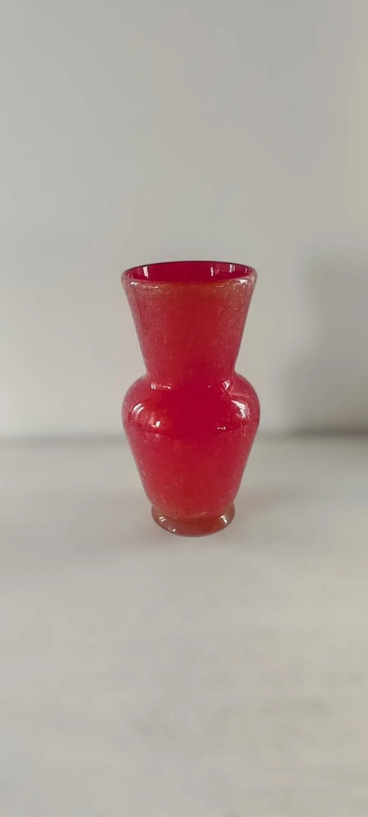 Murano glass vase attributed to Archimede Seguso, 1950s 6