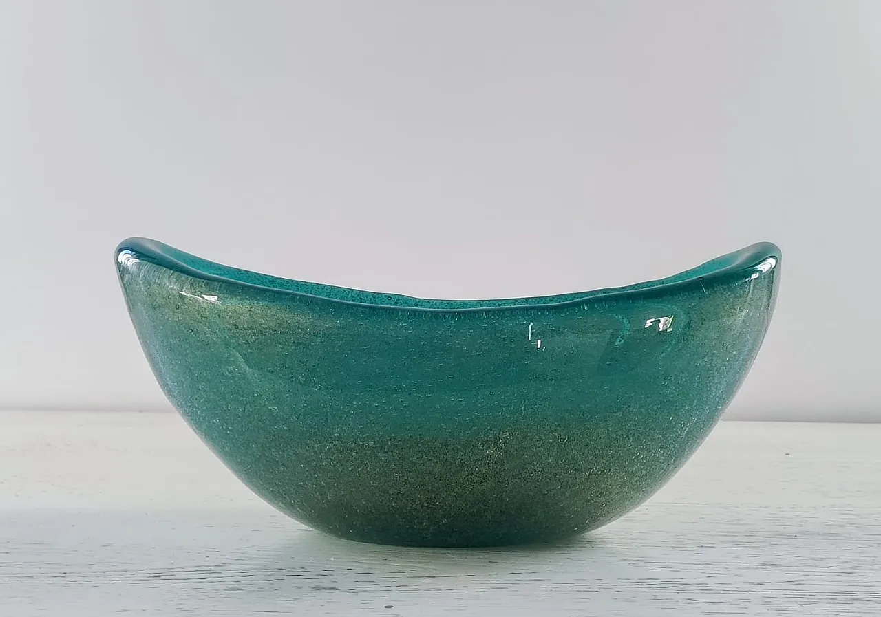 Murano glass bowl attributed to Archimede Seguso, 1950s 7