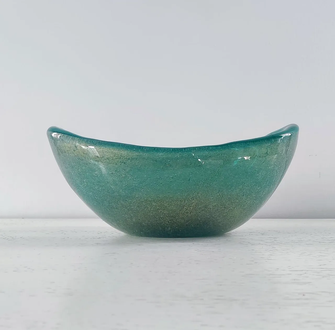 Murano glass bowl attributed to Archimede Seguso, 1950s 8