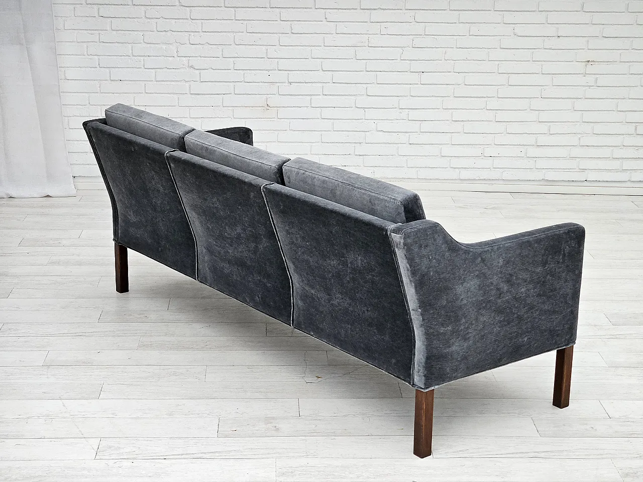 Danish 3-seater sofa model 2523 by Børge Mogensen, 70s 8