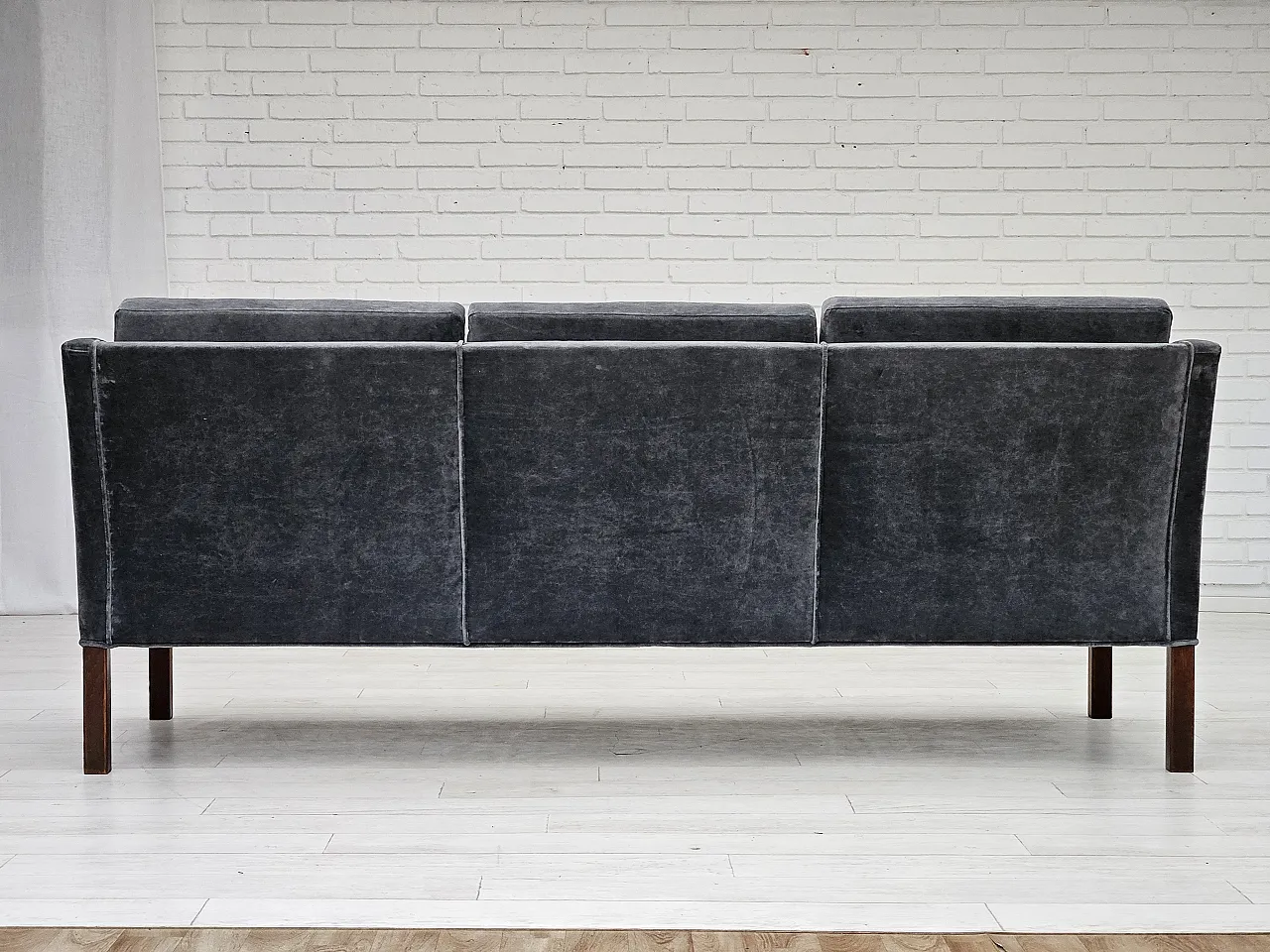 Danish 3-seater sofa model 2523 by Børge Mogensen, 70s 10