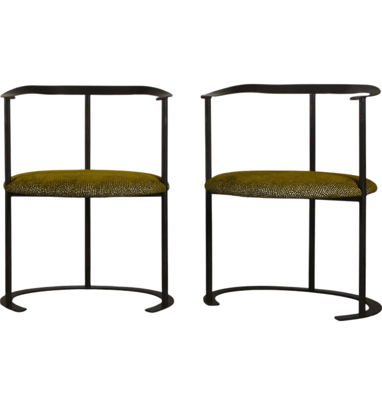 Pair of P4 Catilina armchairs by Caccia Dominioni for Azucena, 1962 5