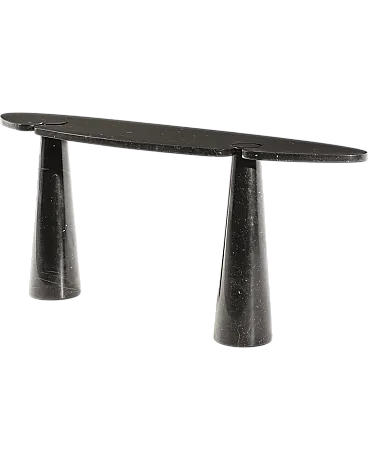 Eros marble Console by Angelo Mangiarotti, 1970s