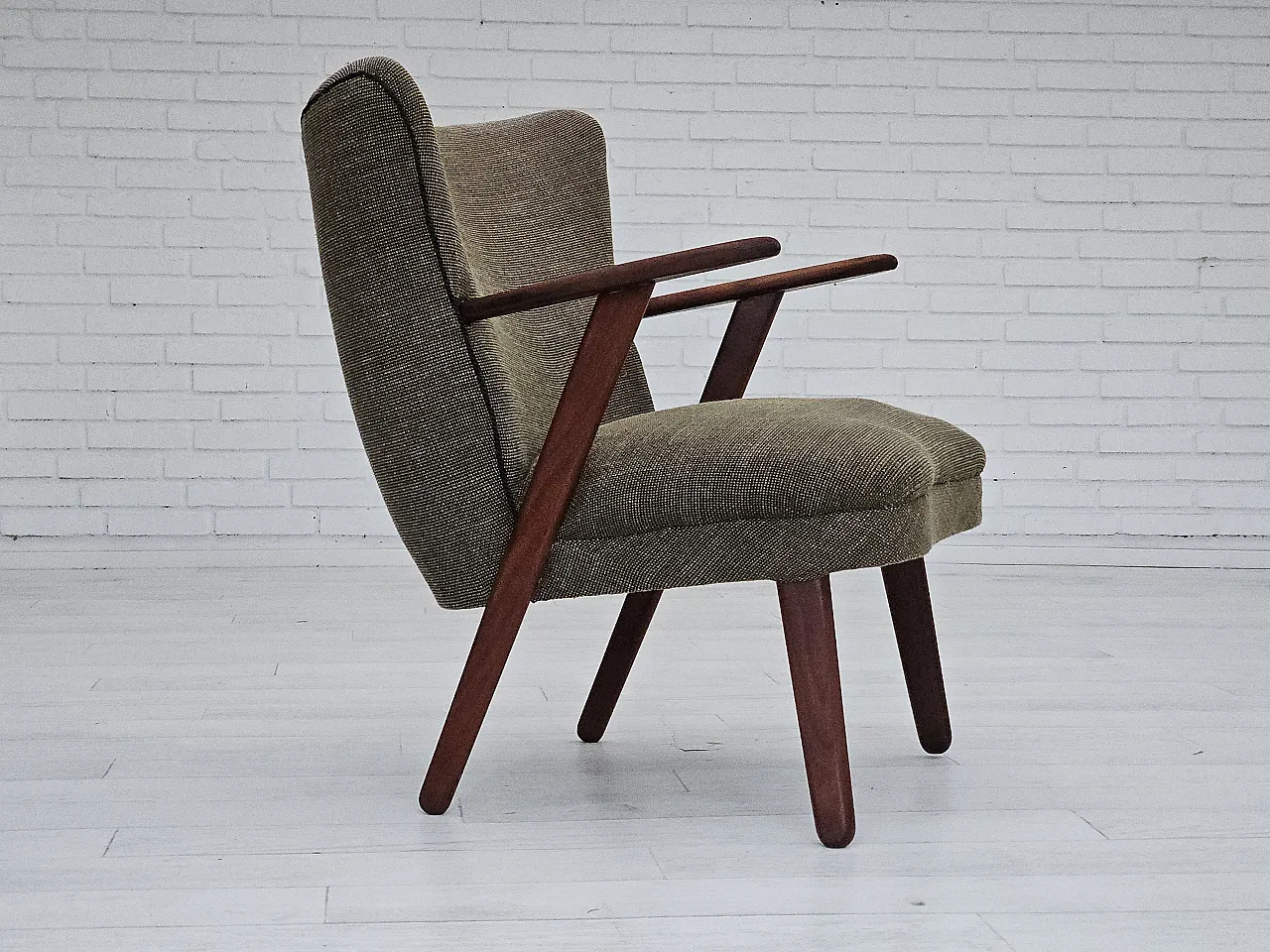 Danish armchair by Erhardsen & Andersen,60s 2