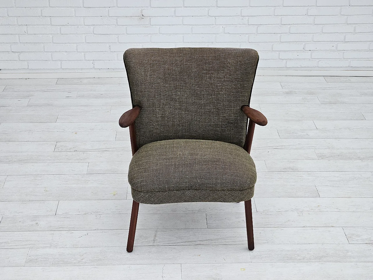 Danish armchair by Erhardsen & Andersen,60s 6