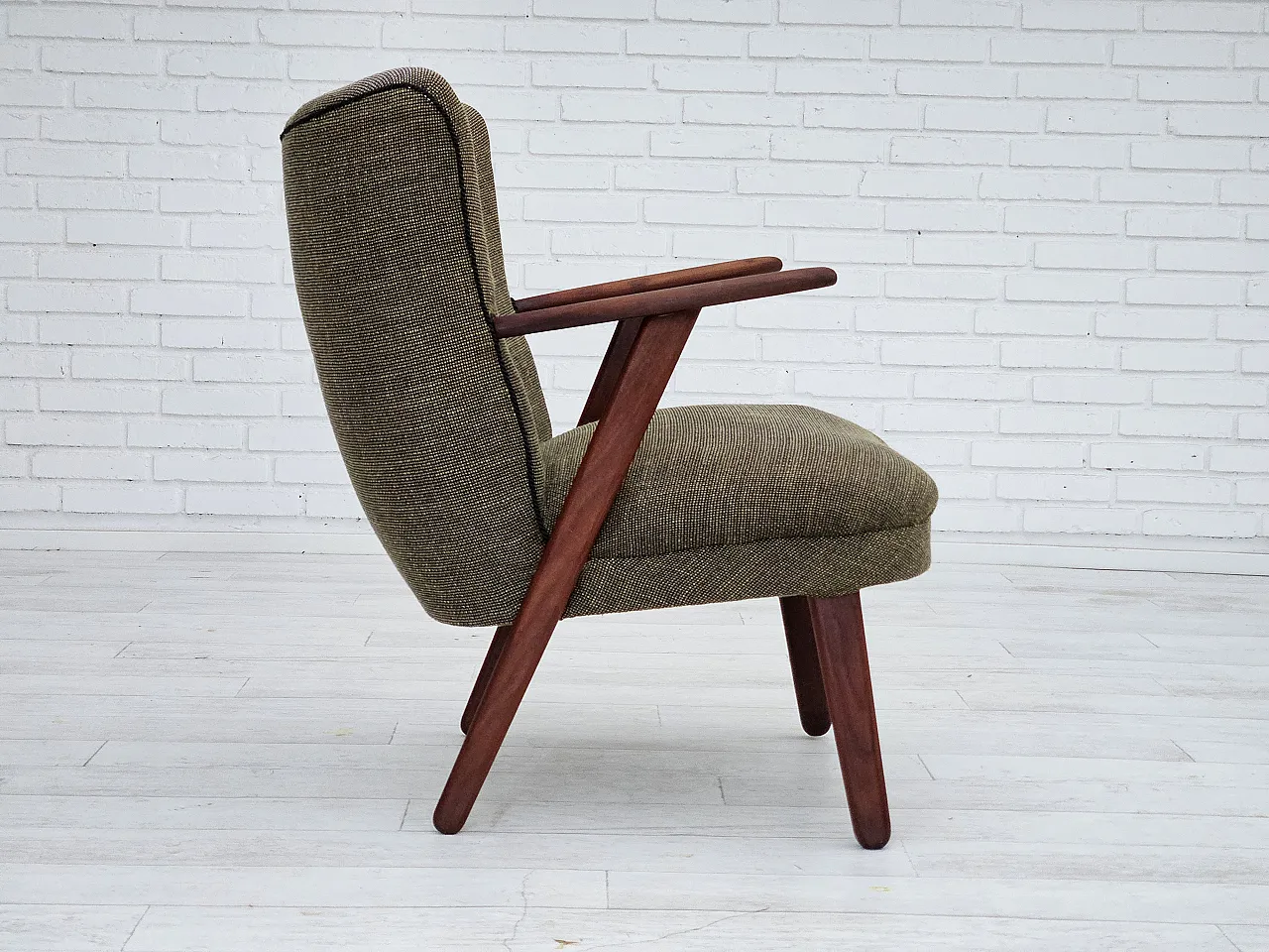 Danish armchair by Erhardsen & Andersen,60s 7