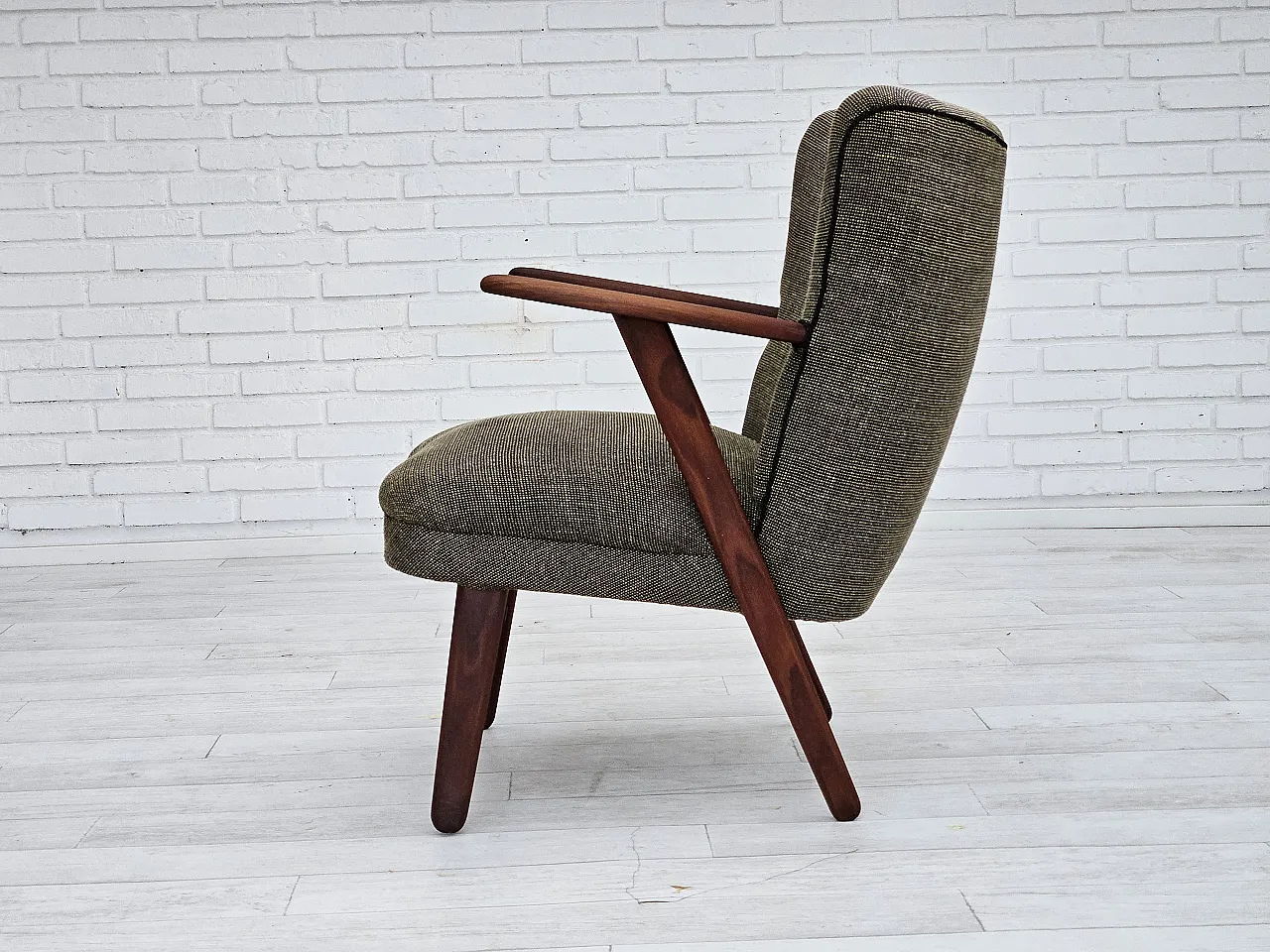 Danish armchair by Erhardsen & Andersen,60s 14