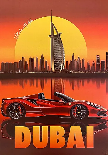 Pollux, 2020s - DUBAI - Original poster printed in offset