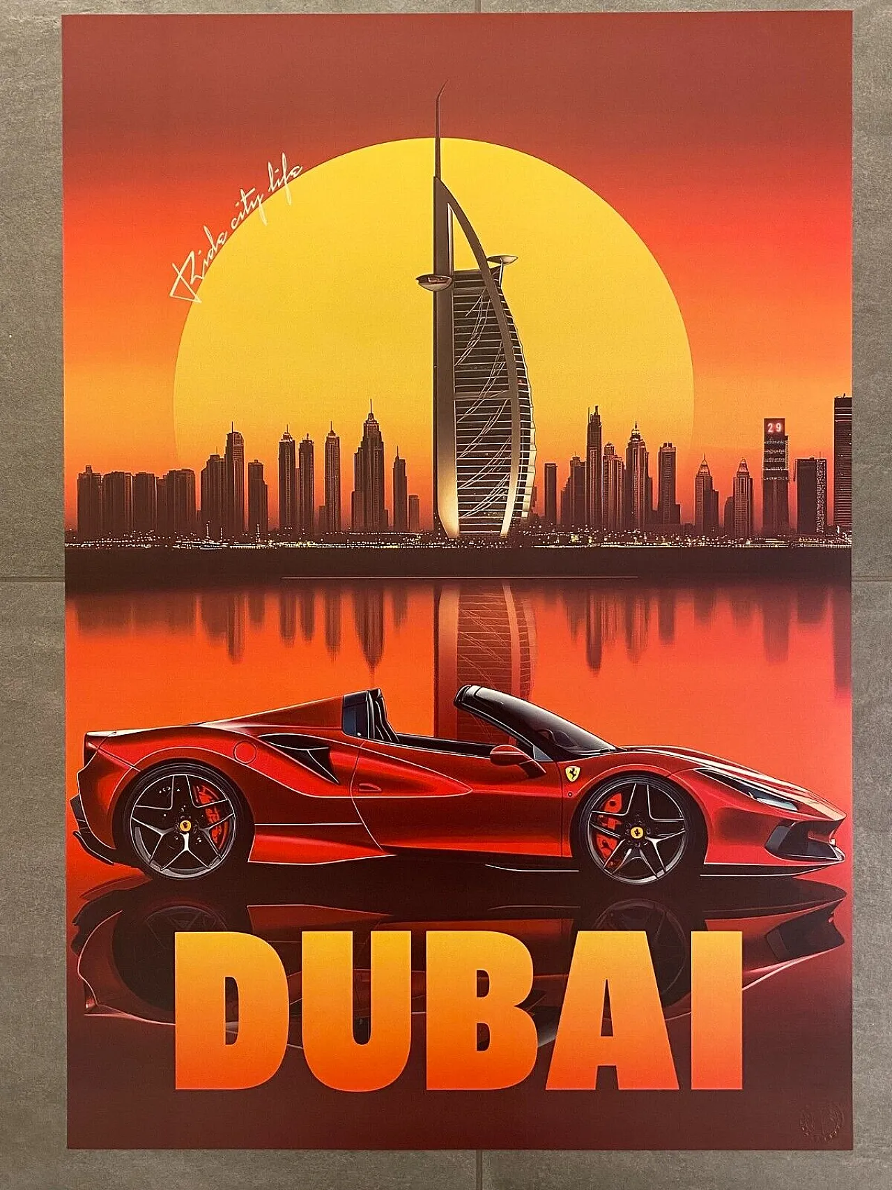 Pollux, 2020s - DUBAI - Original poster printed in offset 2